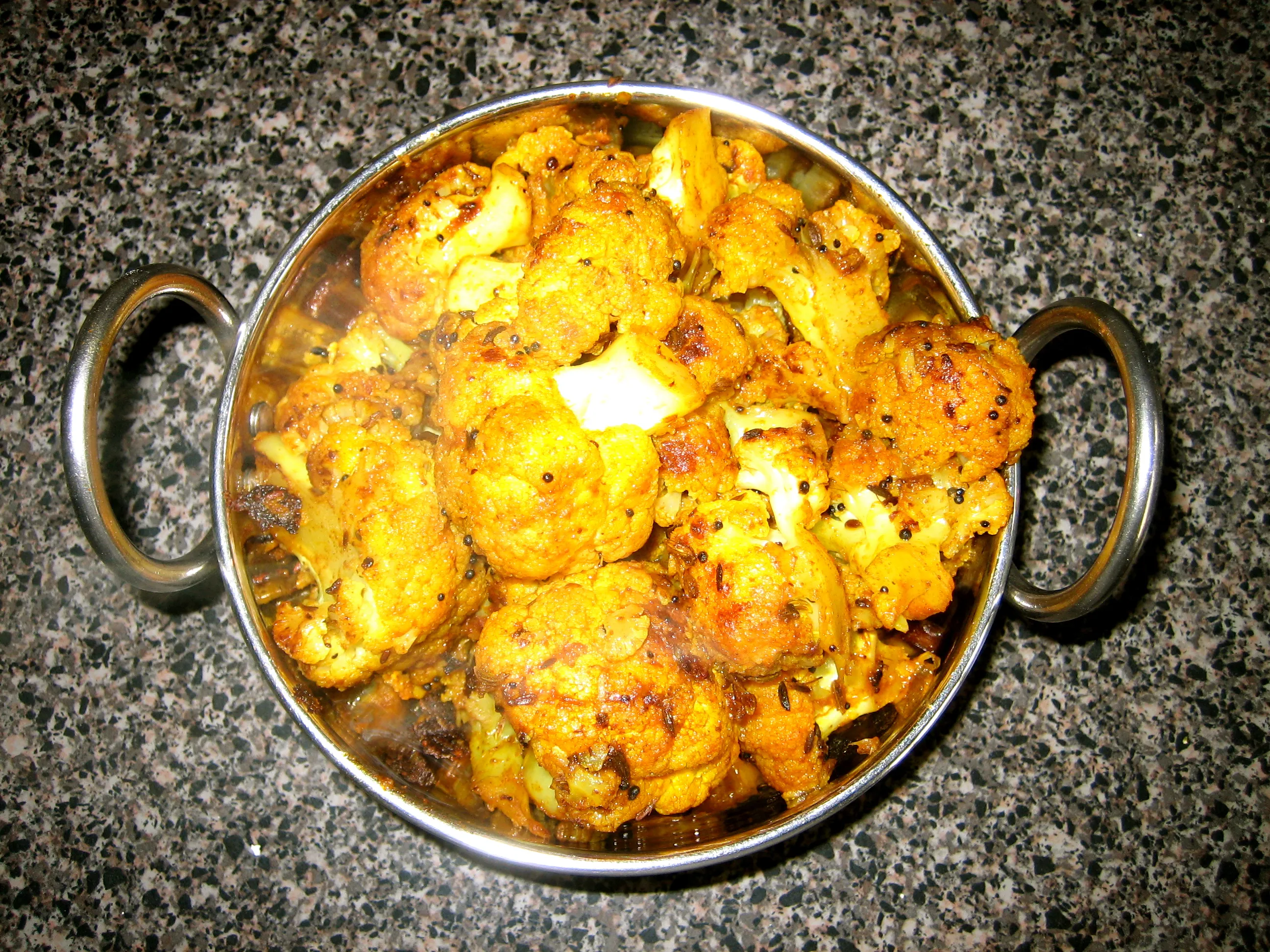 Simple Cauliflower Fry
