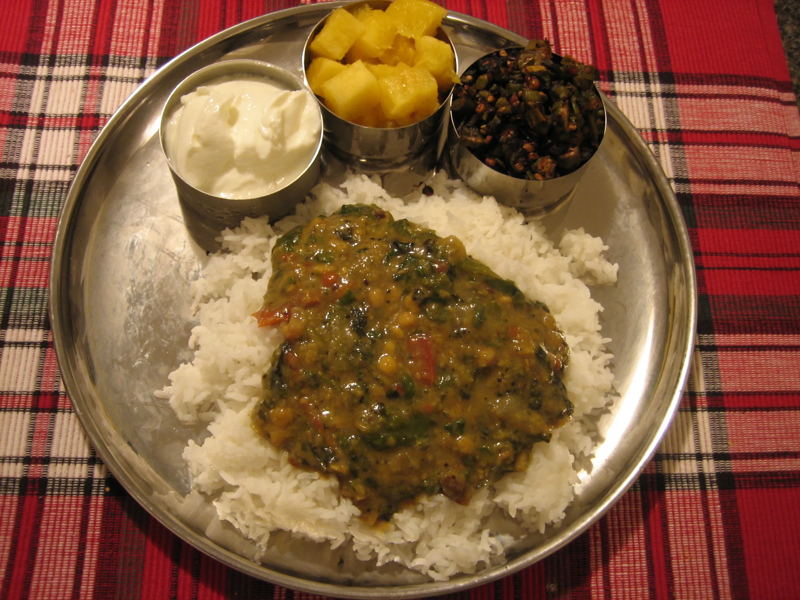 Lunch plate