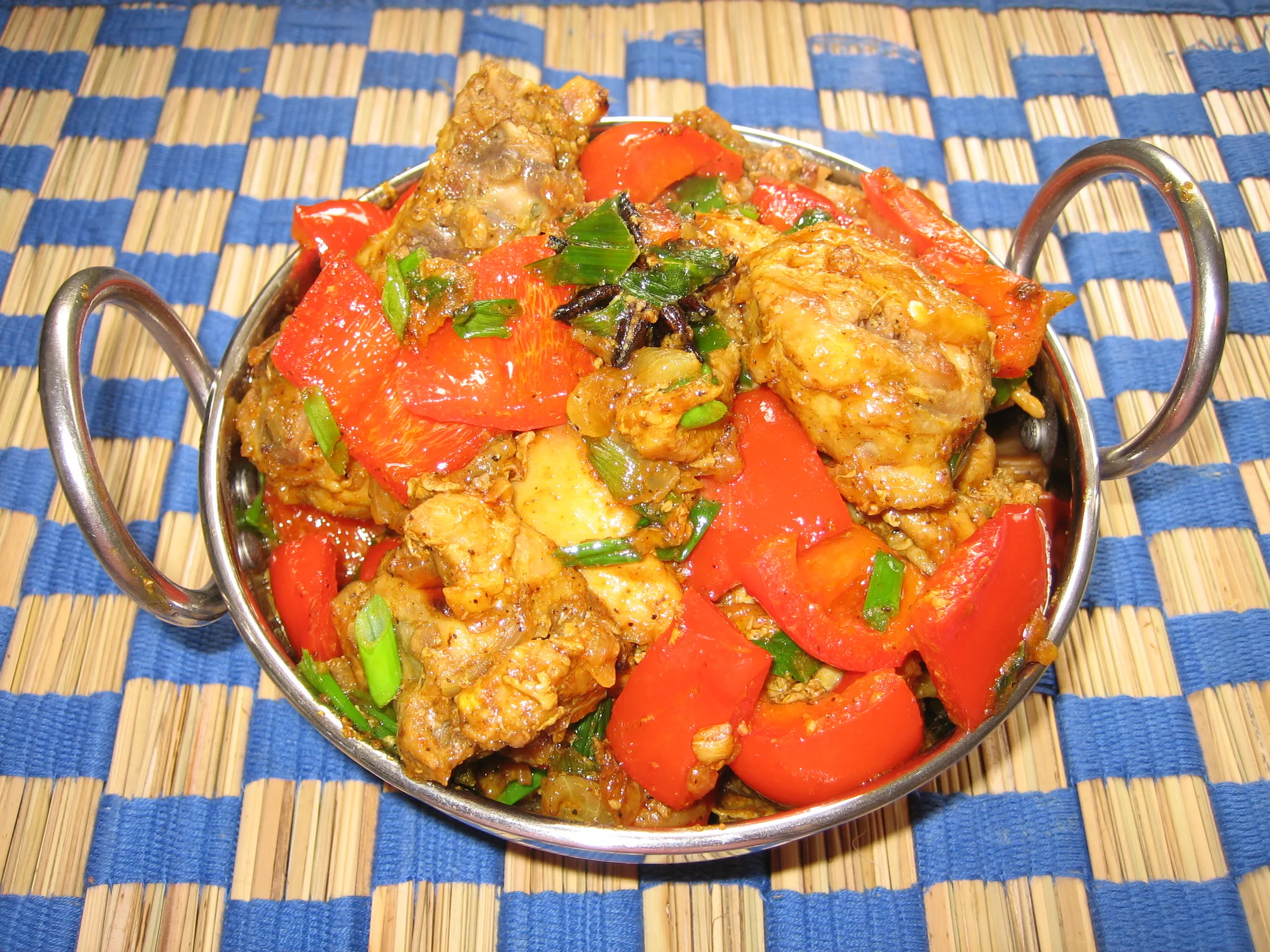 Bell Pepper Chicken Fry