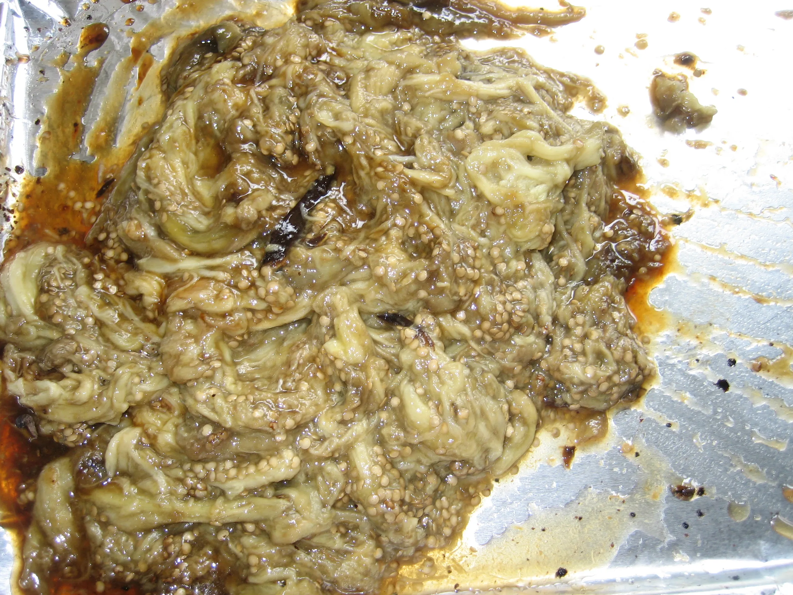 eggplant roasting 3