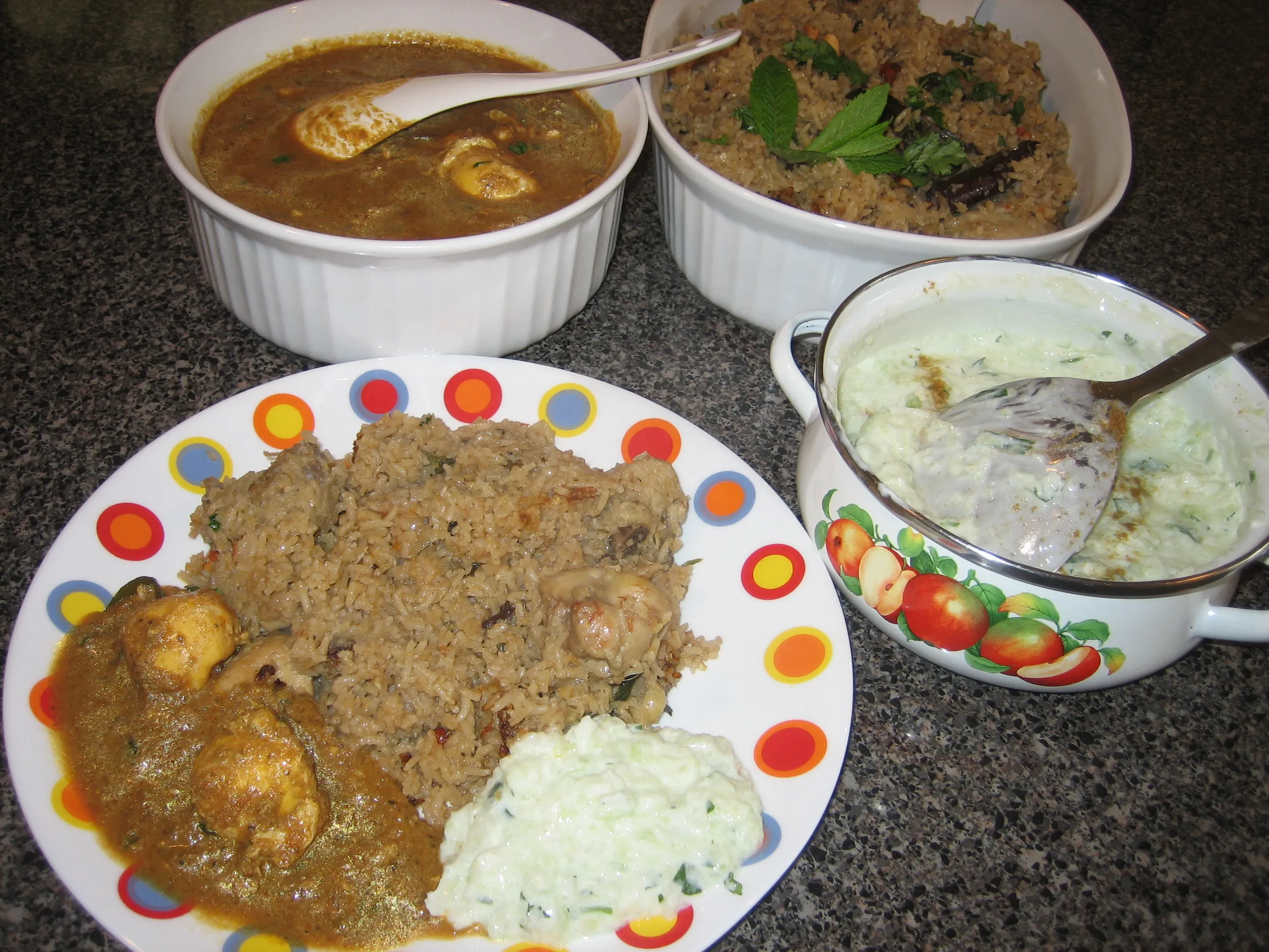 lunch served