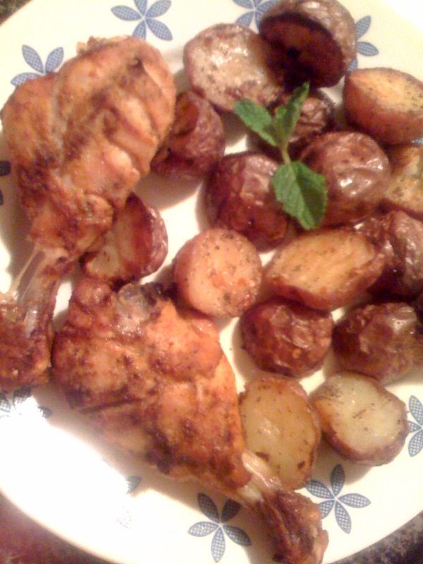 Oven Roasted Chicken and Potatoes