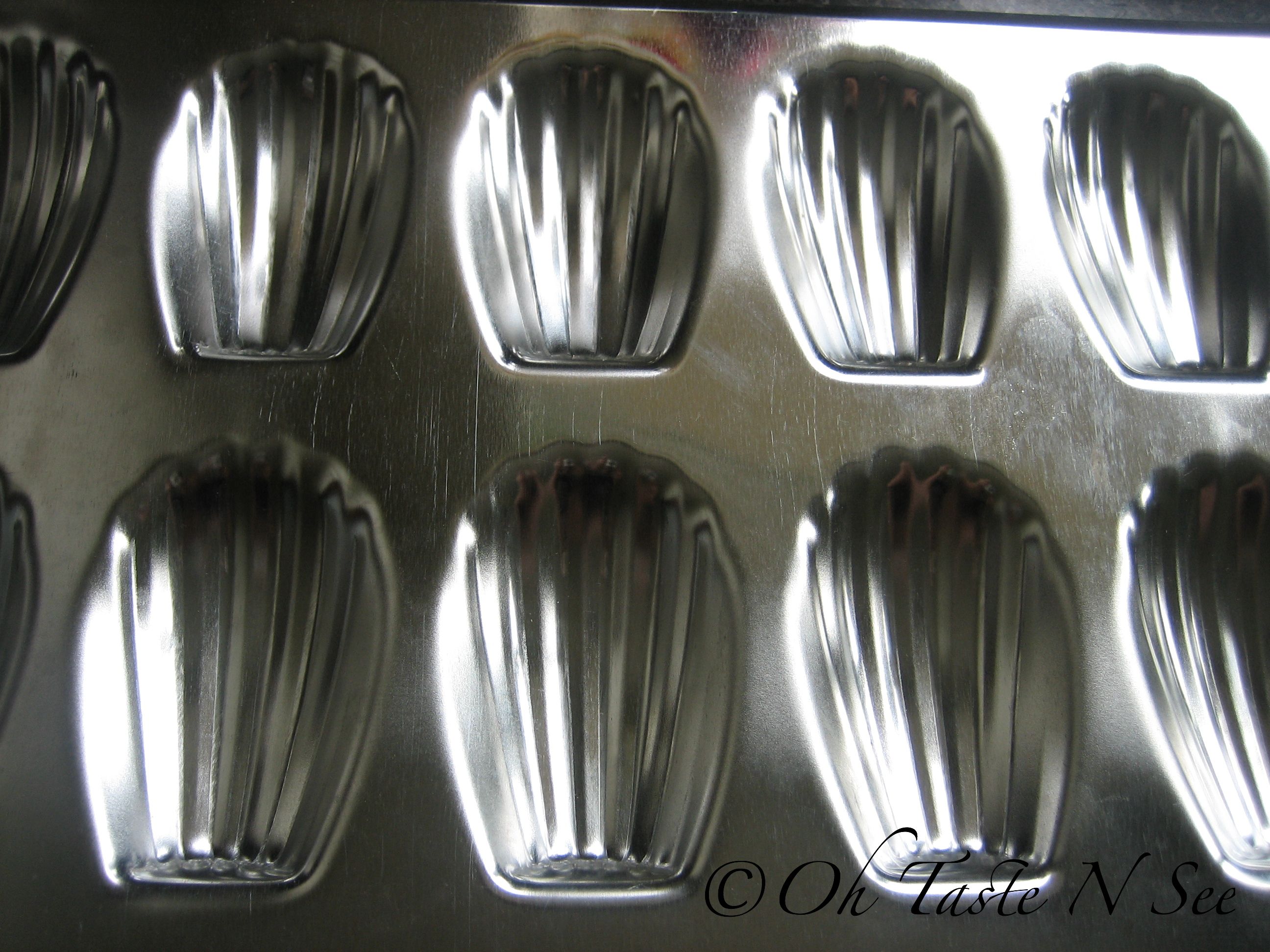 Honey Madeleine Cookies