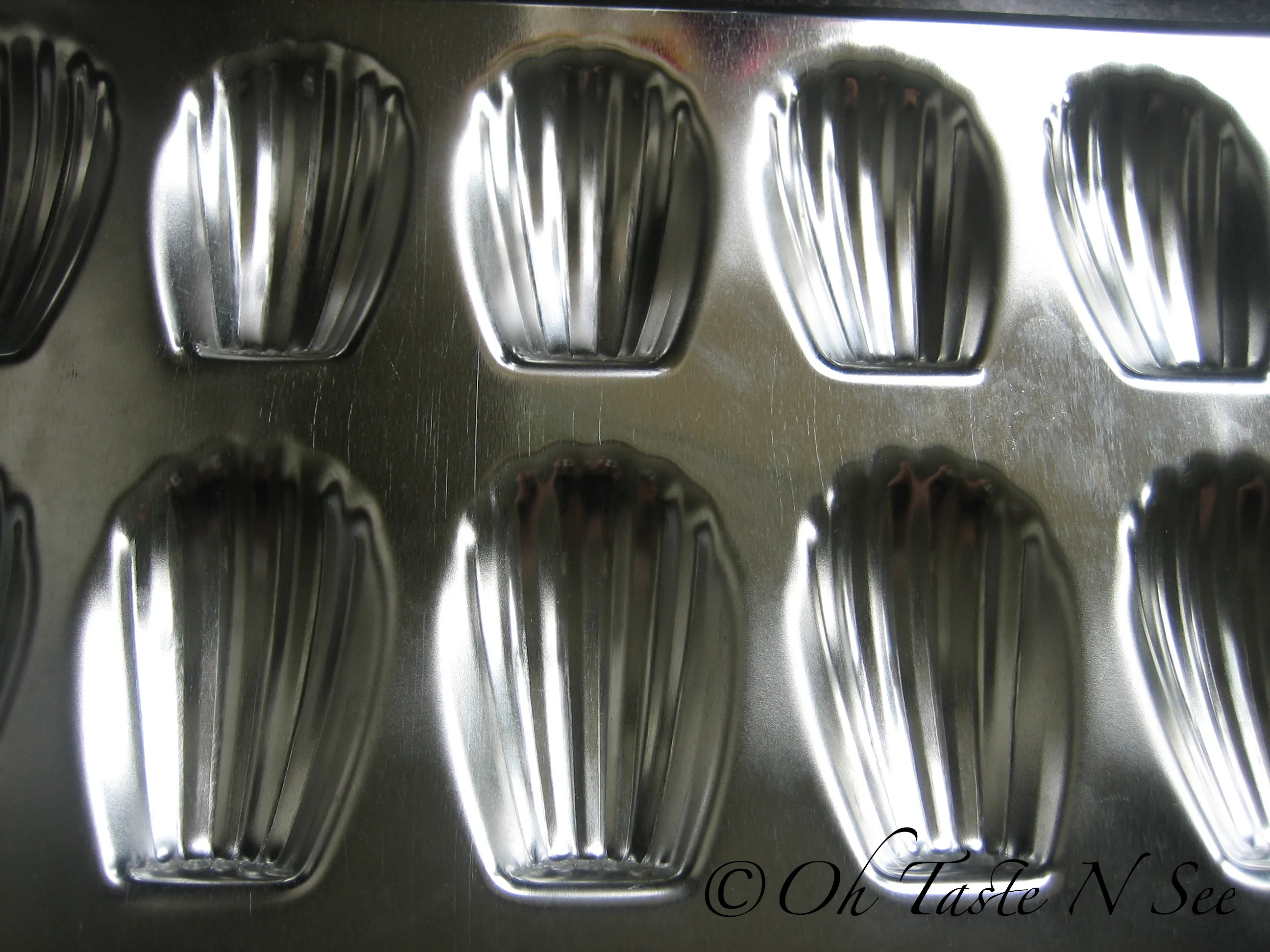 Honey Madeleine Cookies