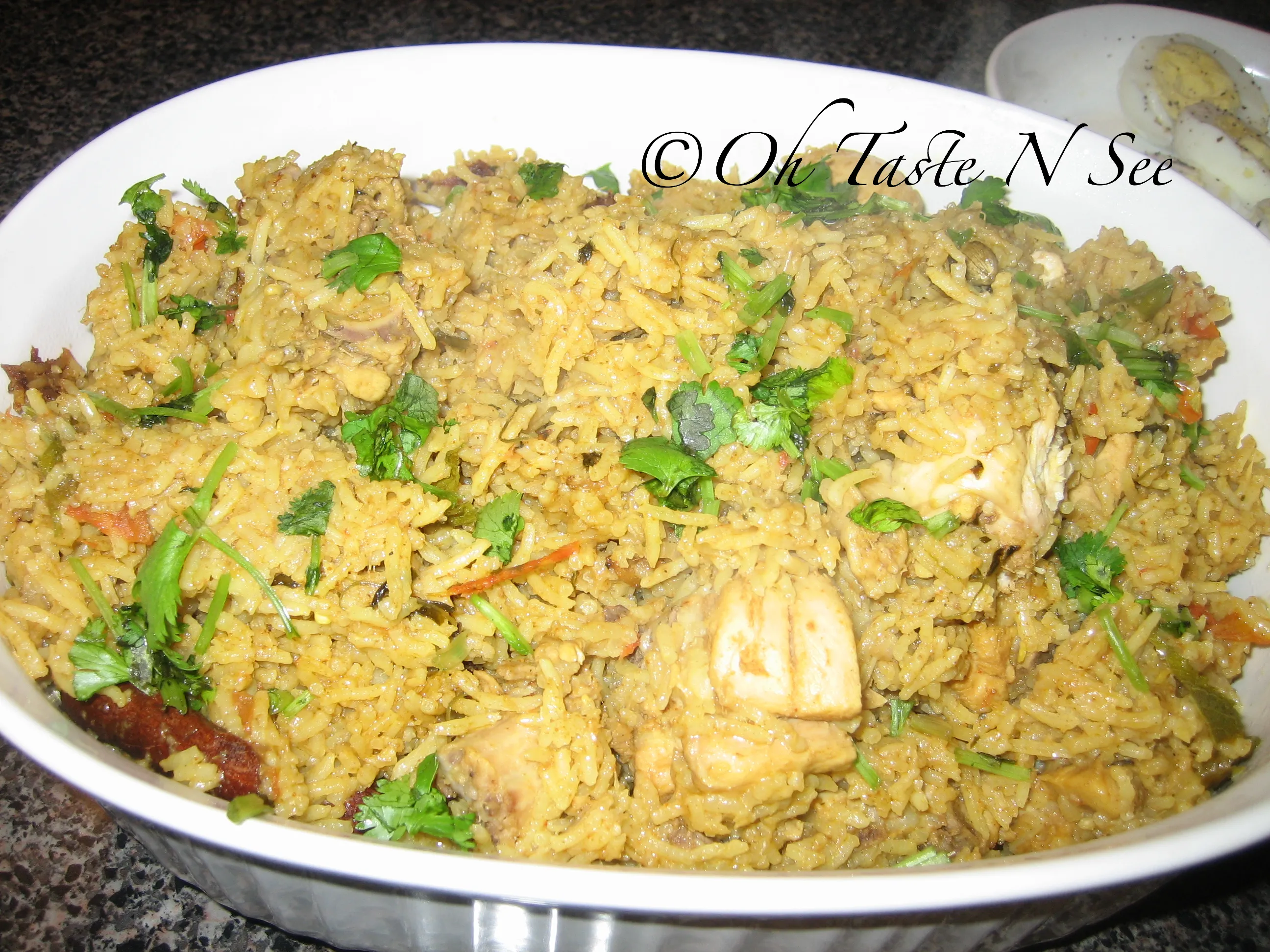 Chicken Briyani - North Indian Style