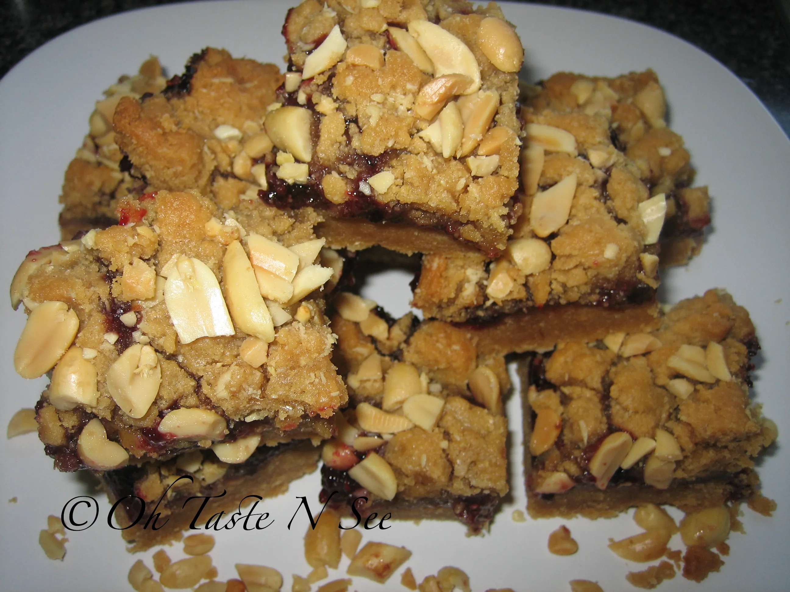 Peanut Butter and Jelly bars
