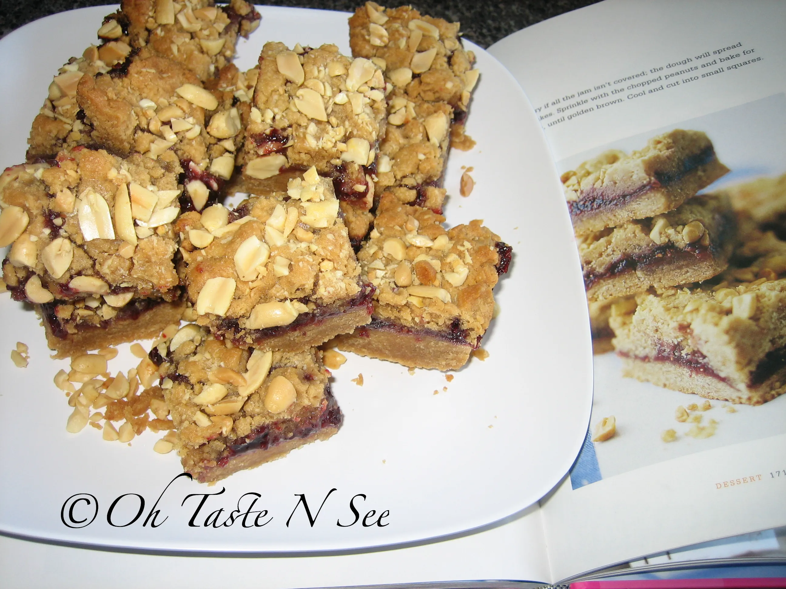 Peanut Butter Jelly Bars