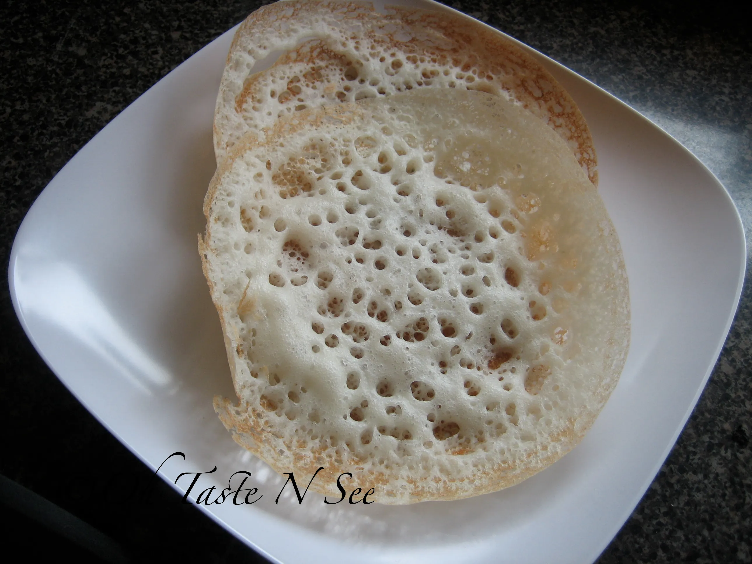 Sarah's Yeasted Appams