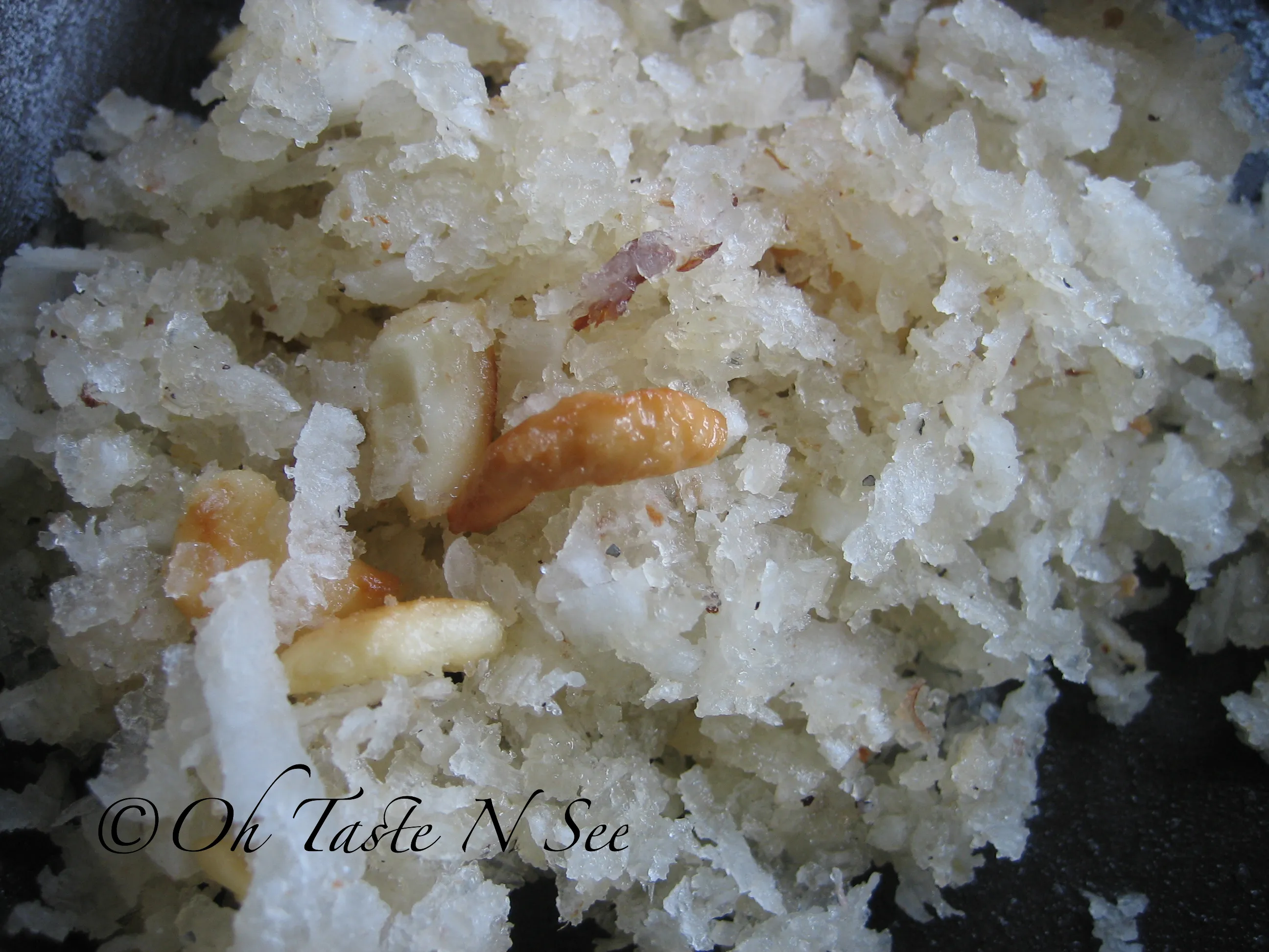 Coconut Stuffed Rose water French Toast