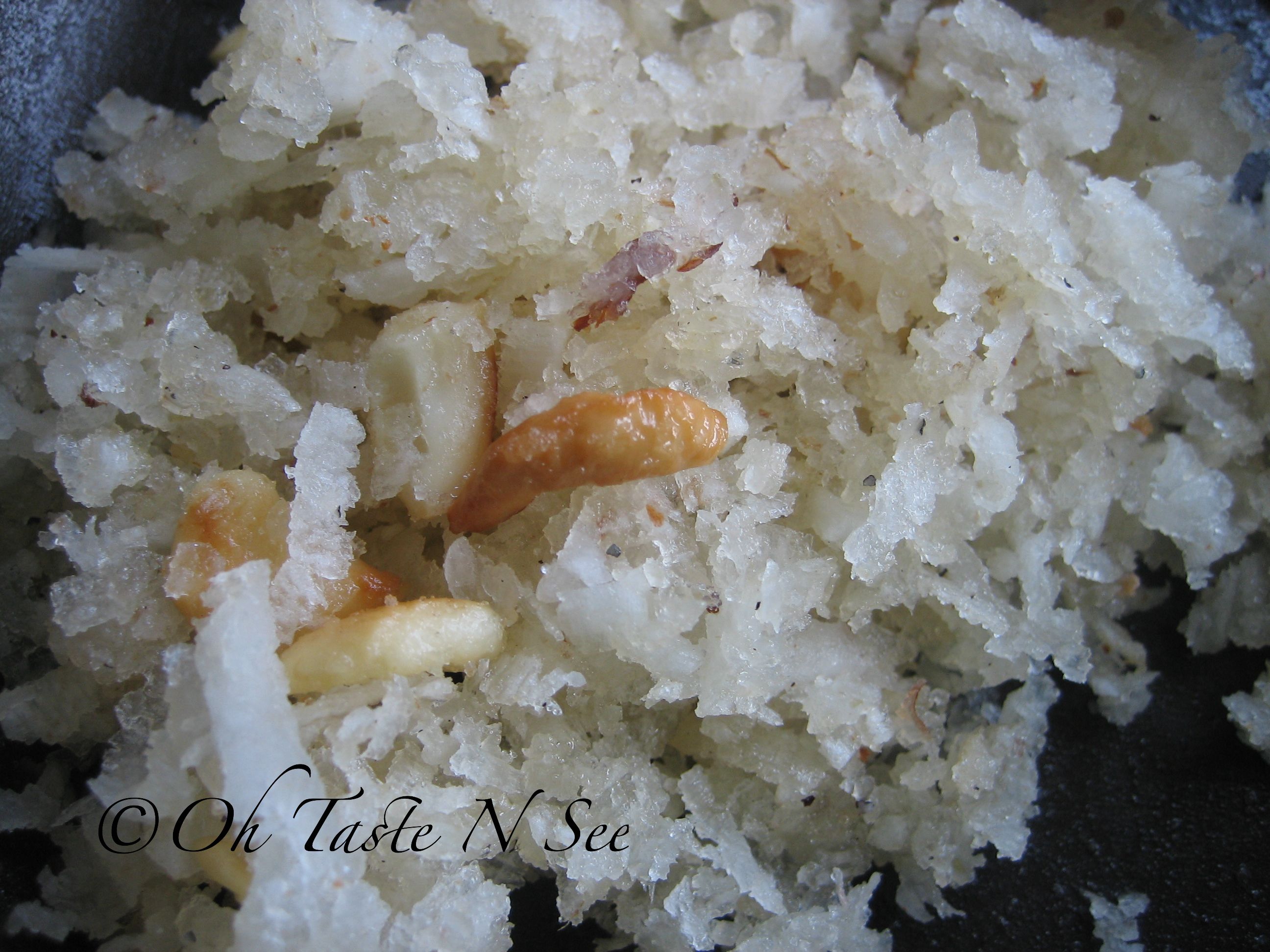 Coconut Stuffed Rose water French Toast