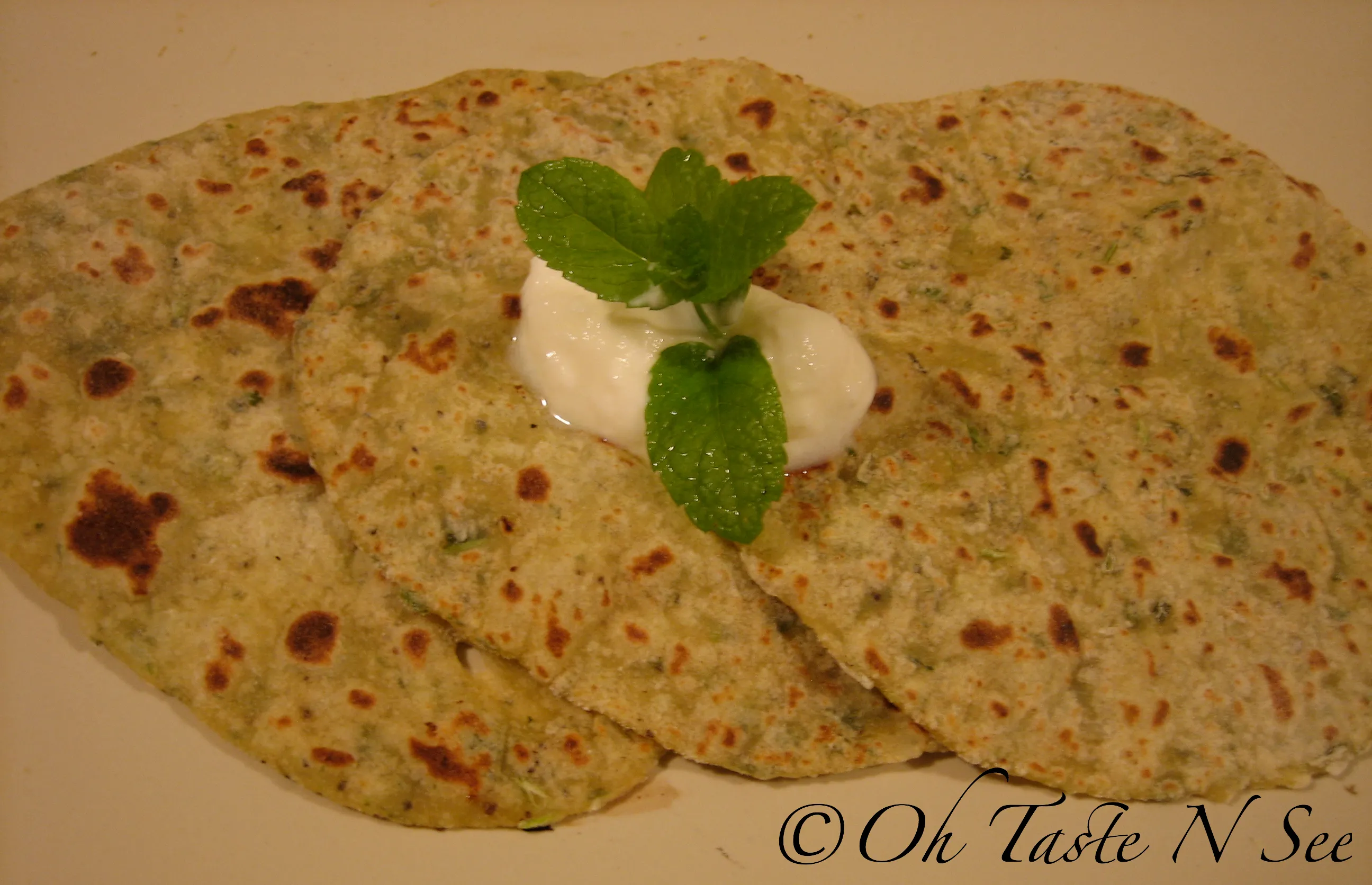 Minty Cottage Cheese Paratha 2