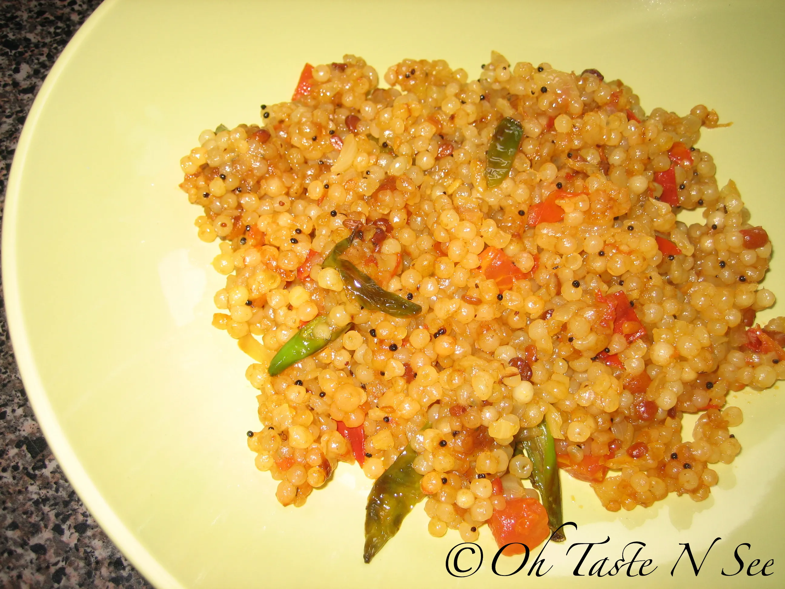 Sago Tomato Upma