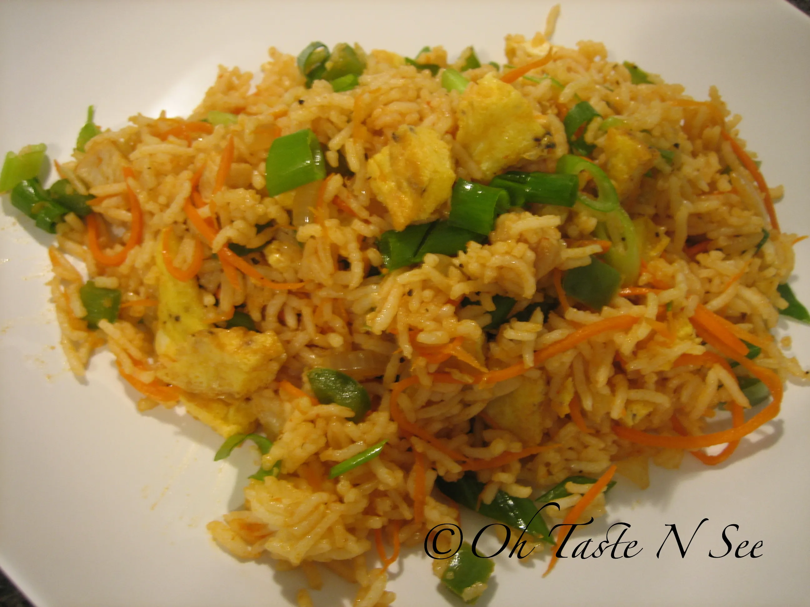 Schezuan Egg Fried Rice