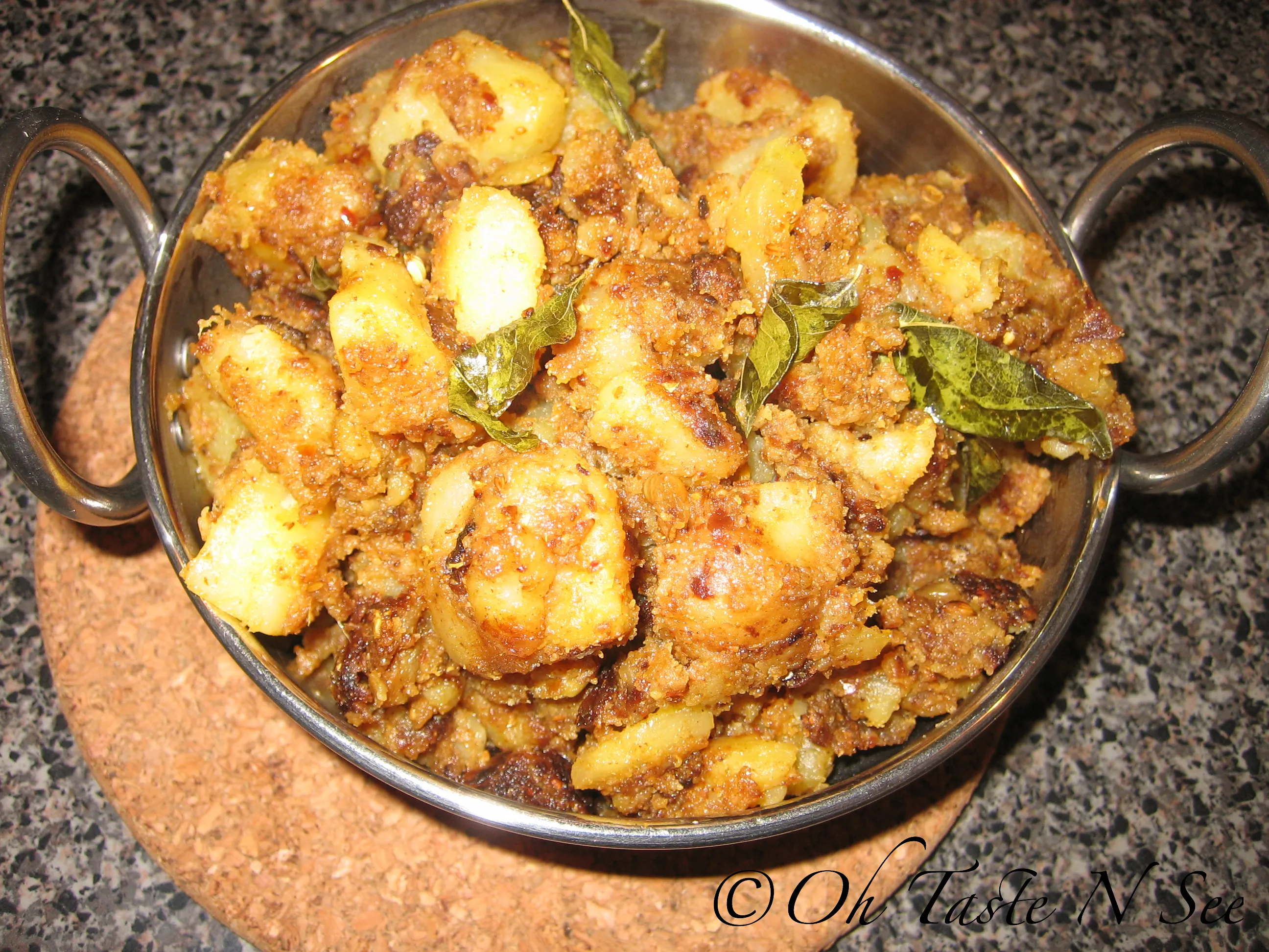 Sesame Flax Potato fry