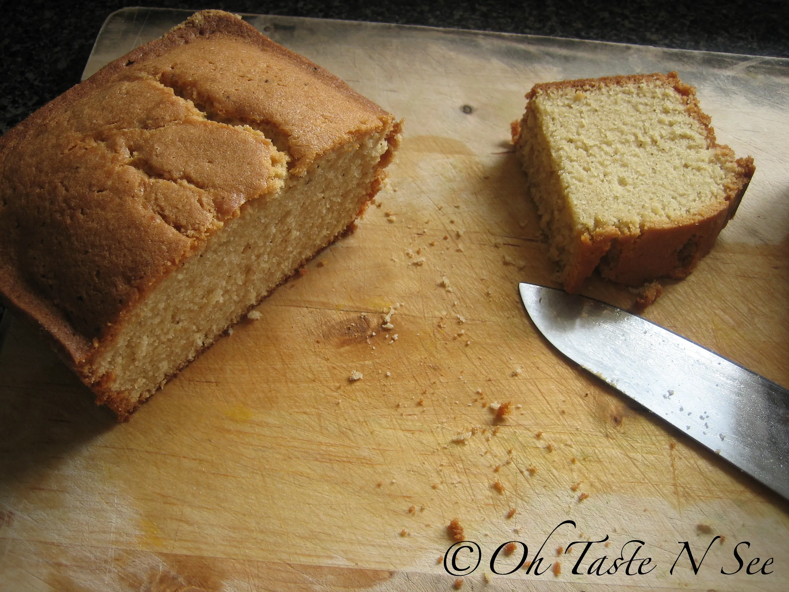 Browned Butter Pound cake