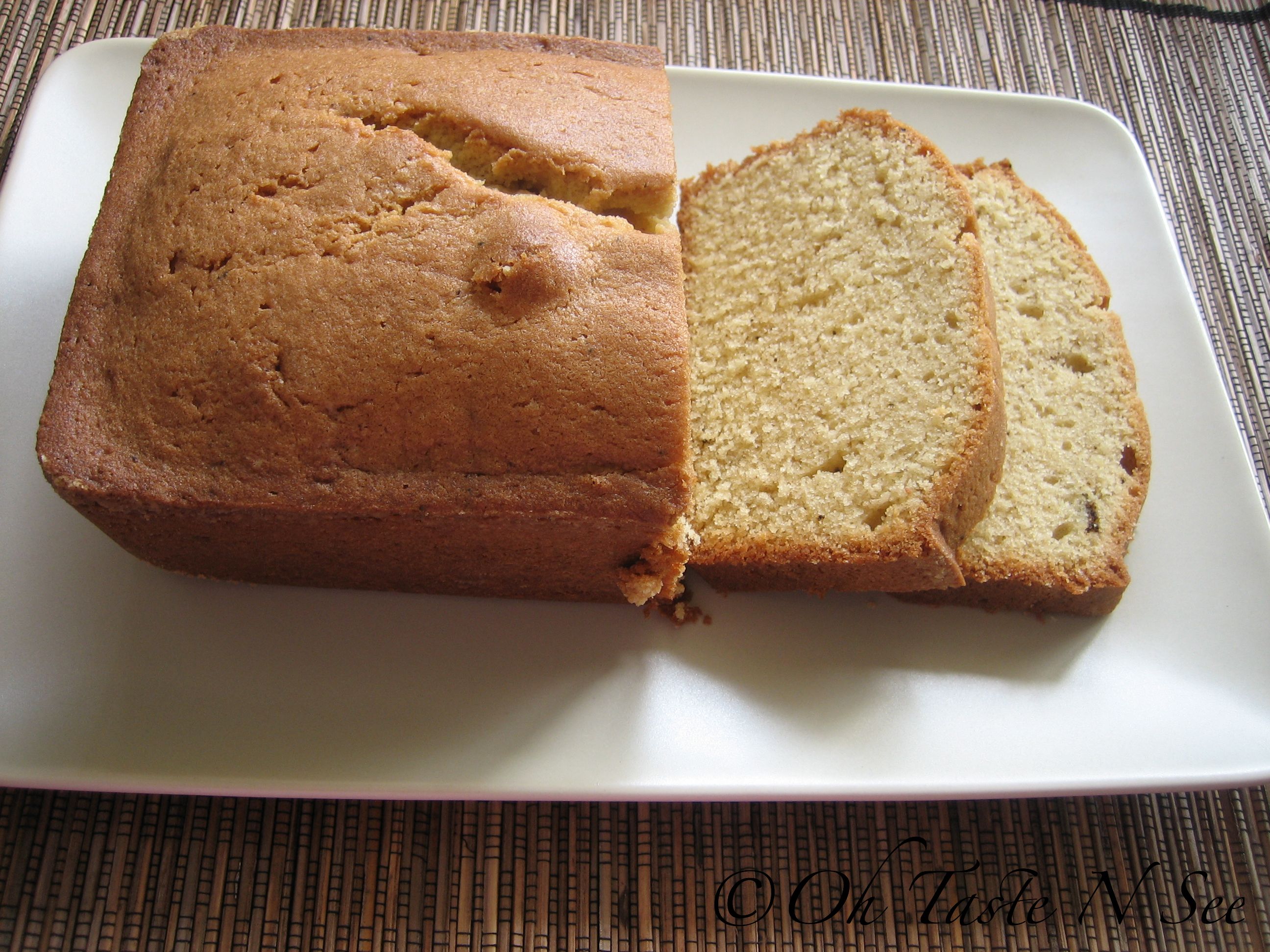 Ghee Cake/Beurre Noisette Pound Cake/Brown Butter Pound Cake