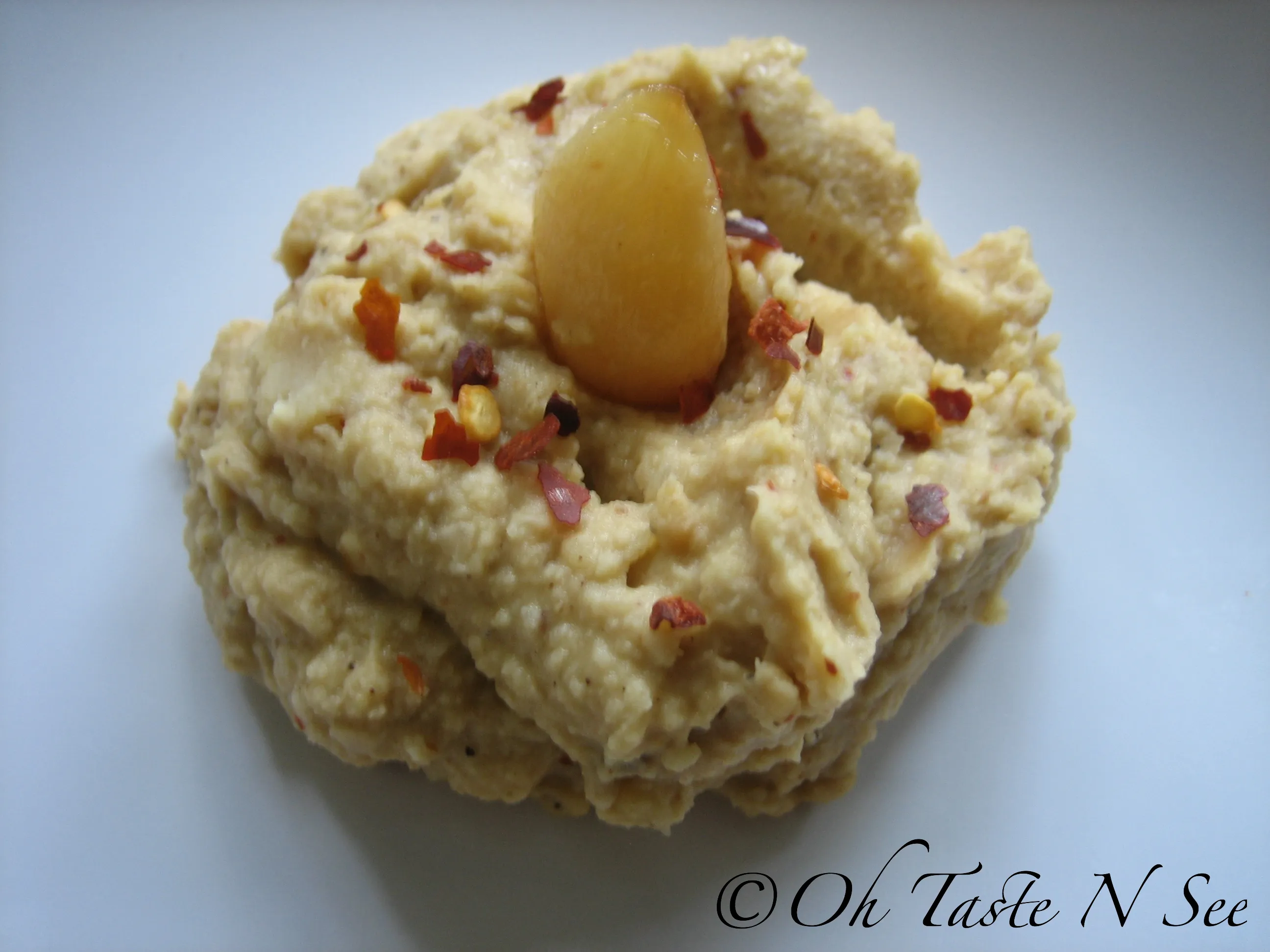 Roasted Garlic hummus 2