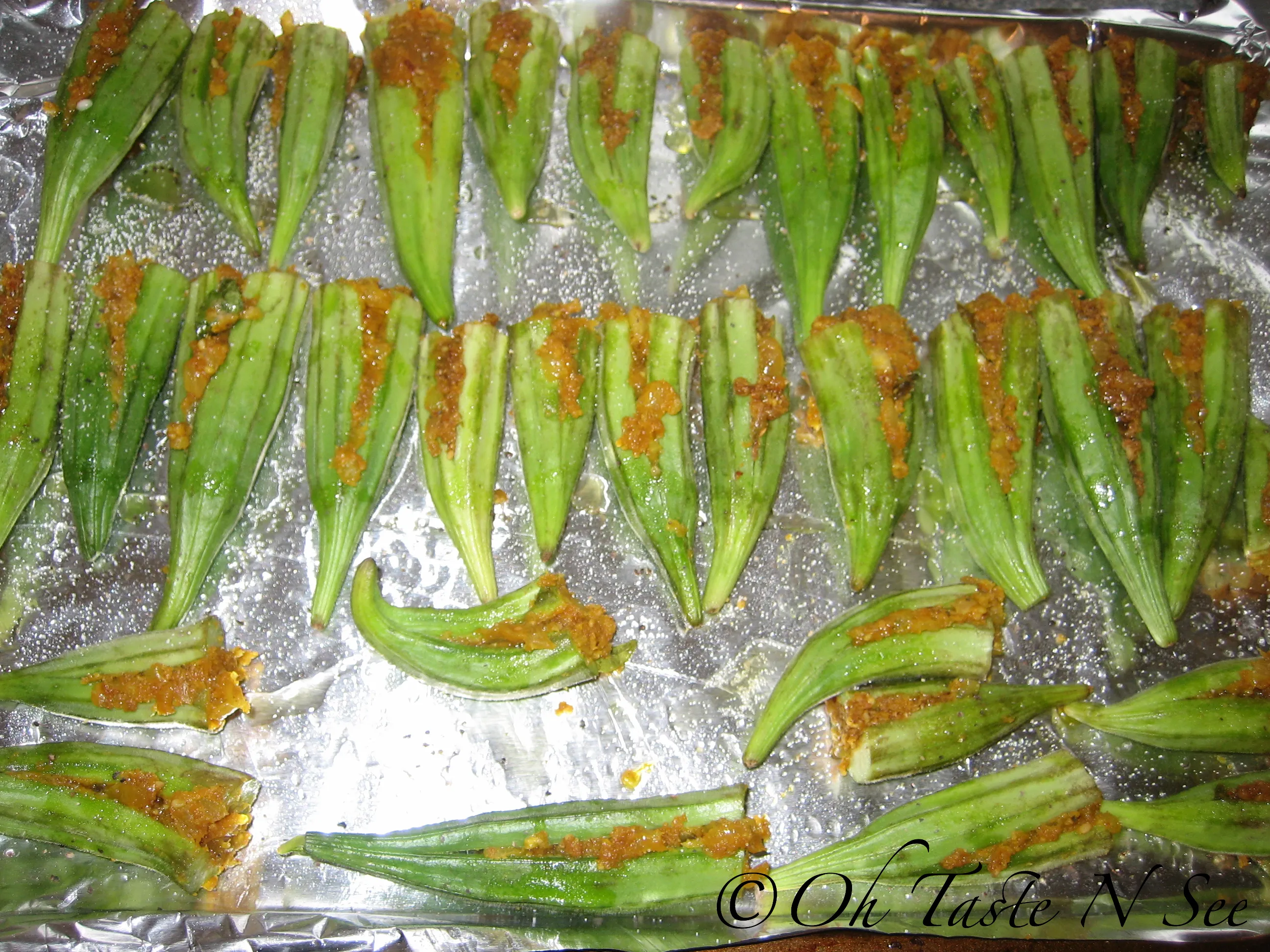 Stuffed Okra