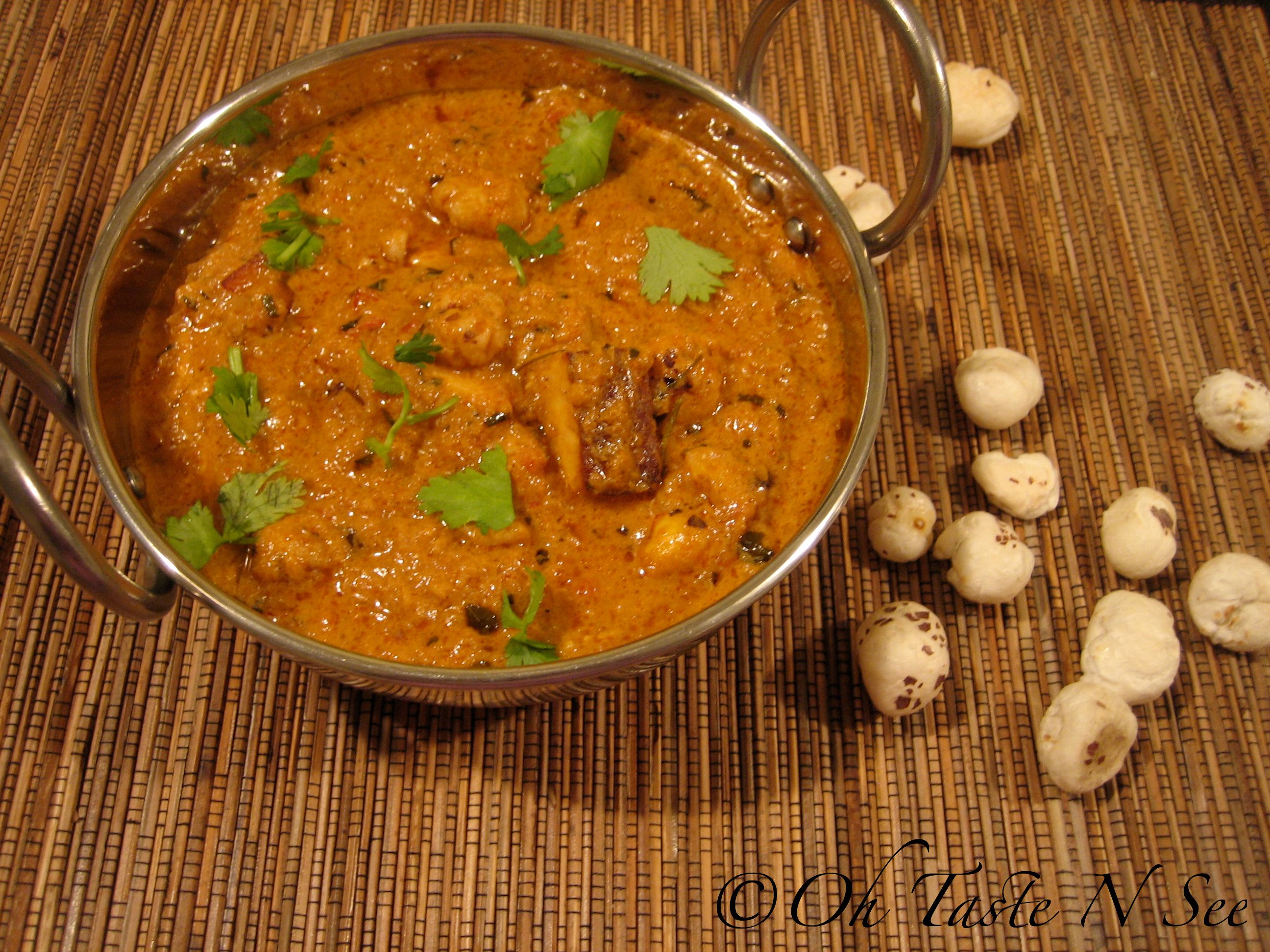 Makhana Paneer Curry