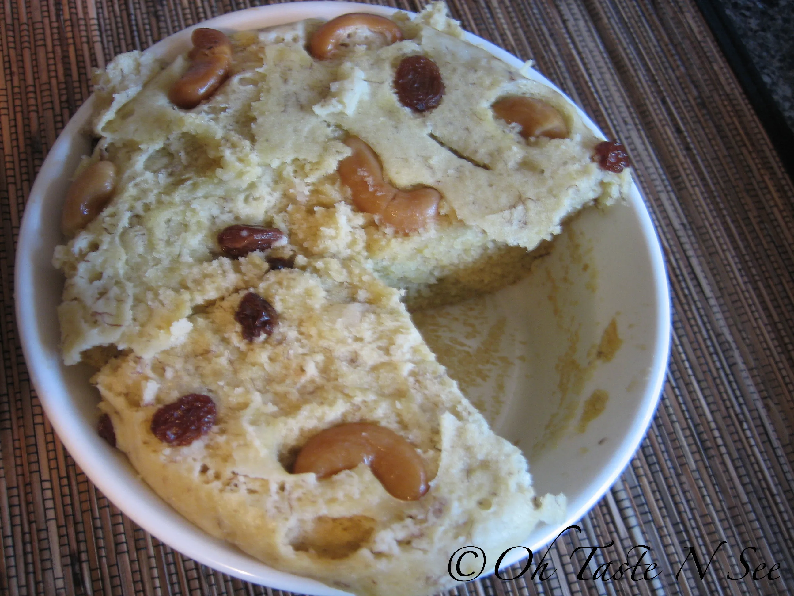 Steamed Banana Cake 2
