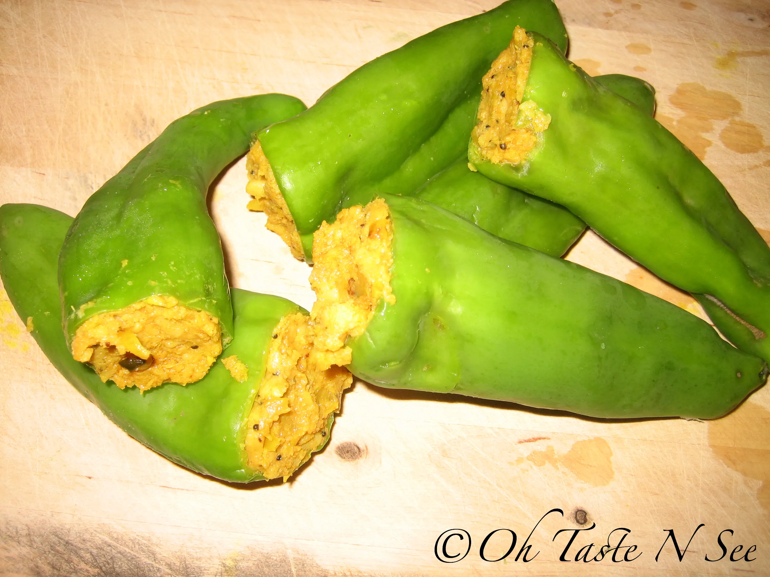 Hatch chiles stuffed