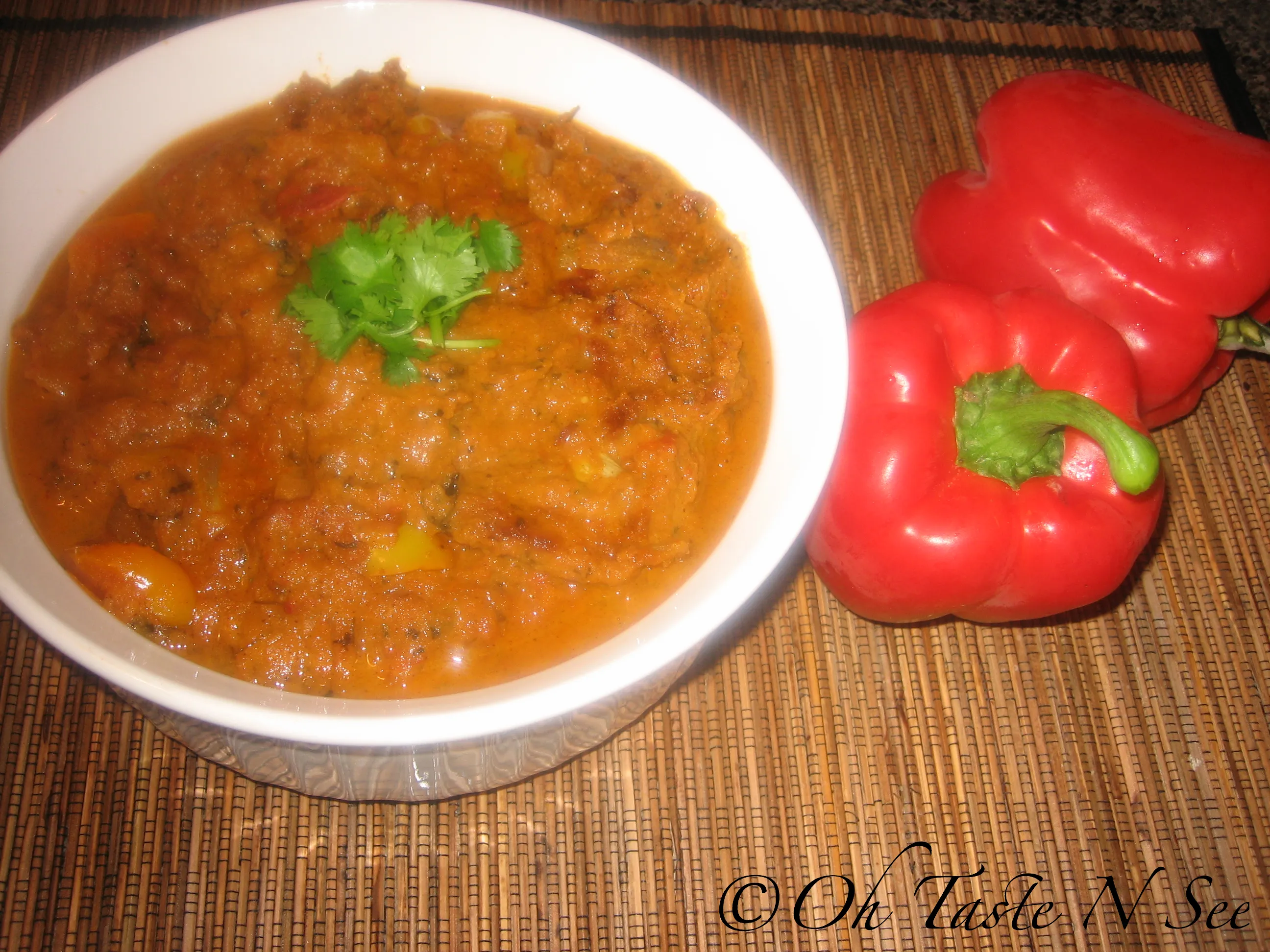 Tandoori Capsicum Masala 3
