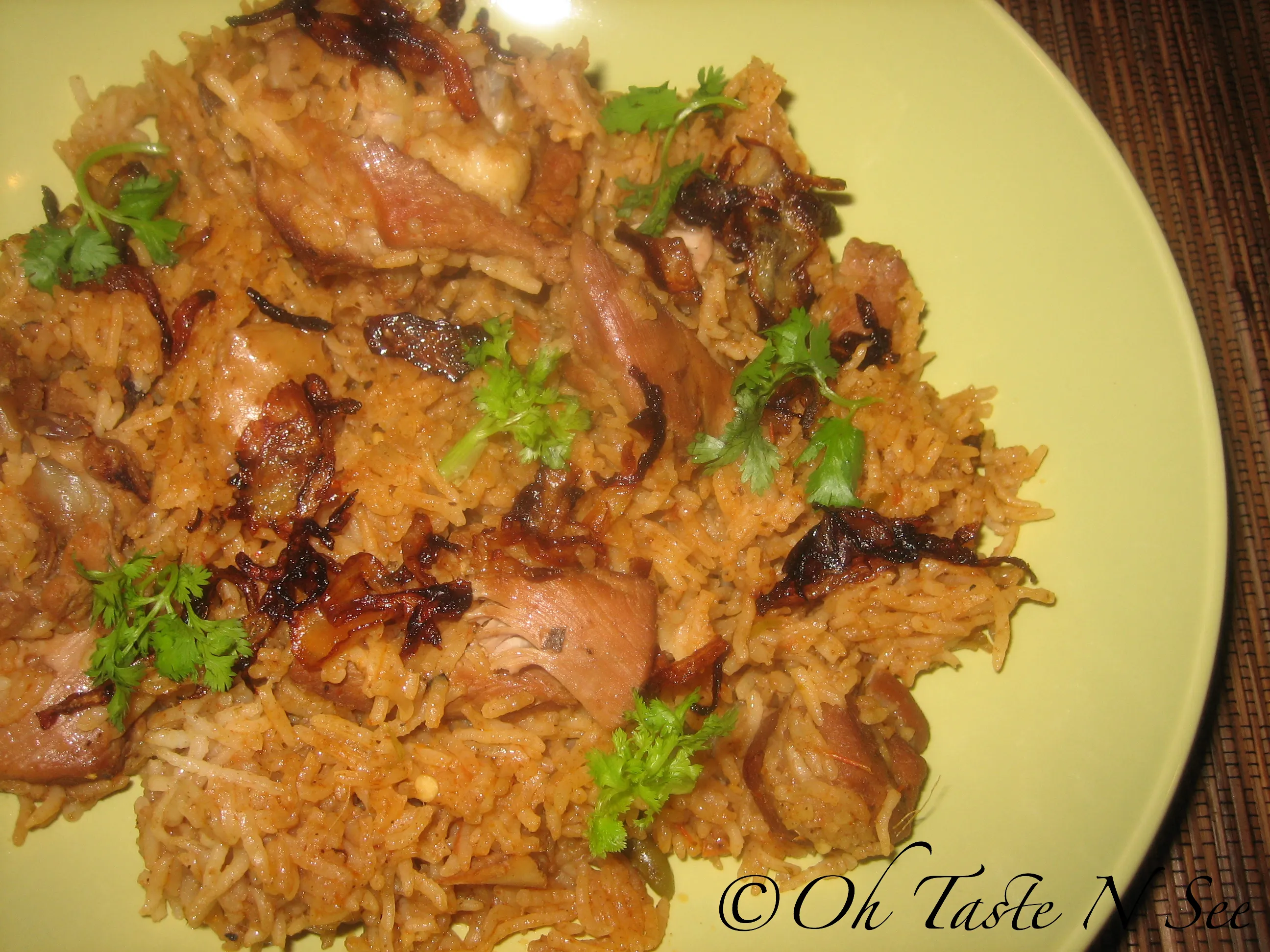 Turkey briyani 2
