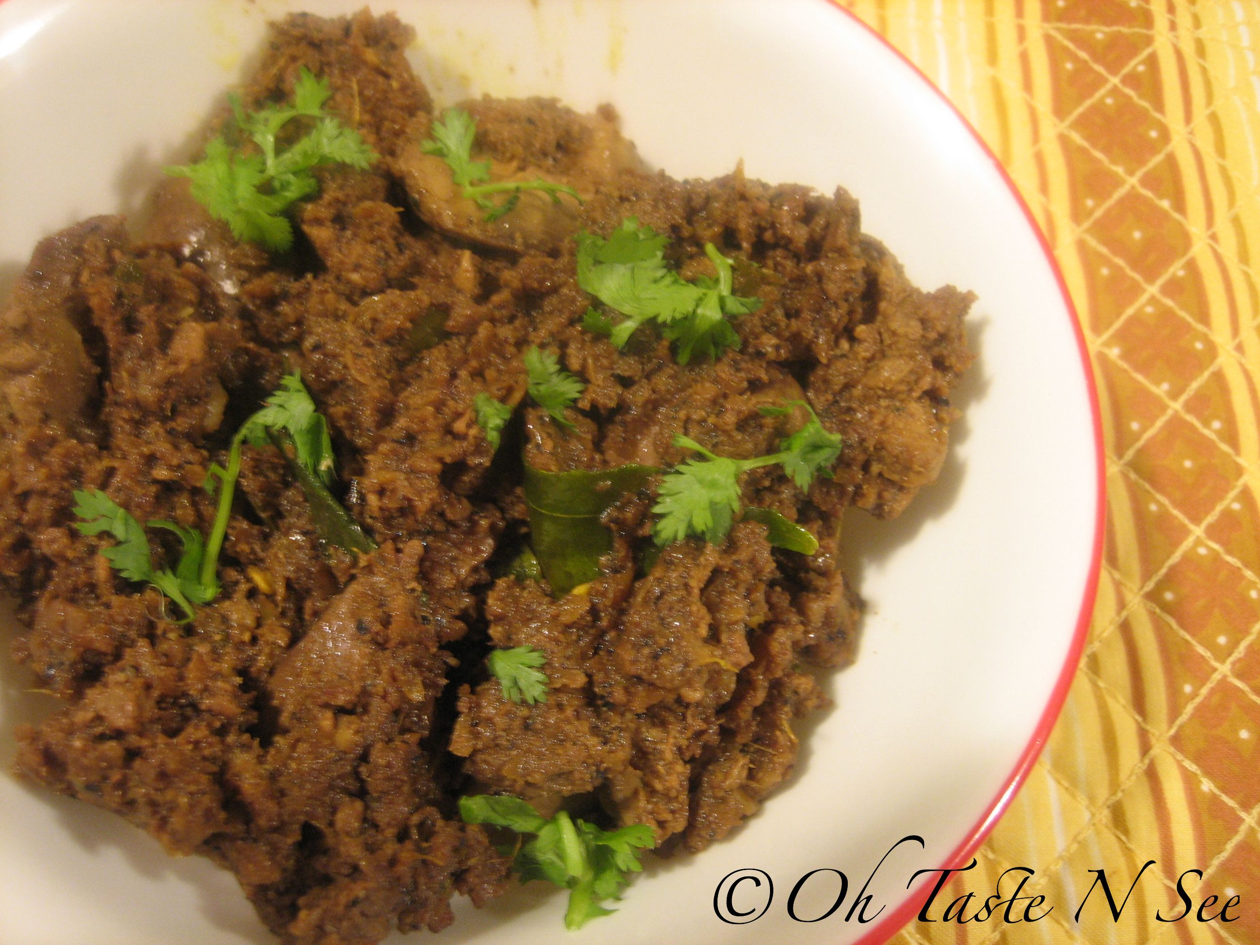Chicken Liver Pepper Fry