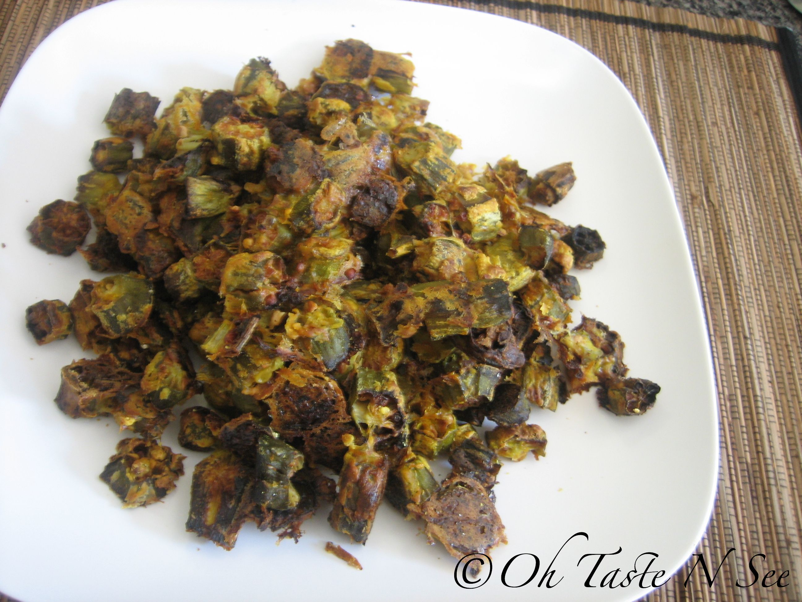 Crispy Baked Okra