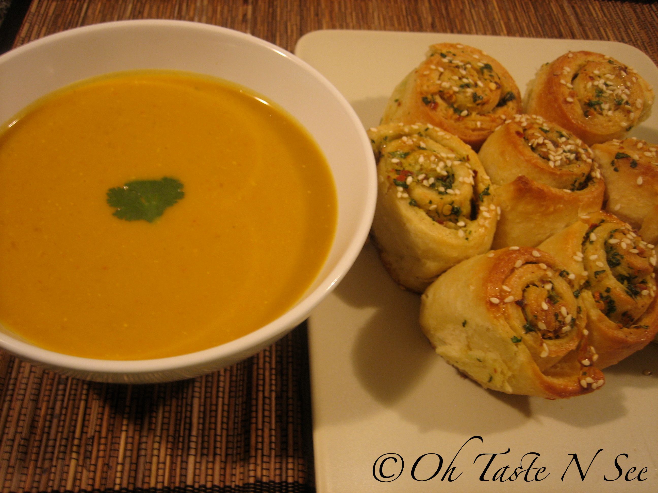 Curried Butternut Squash Soup