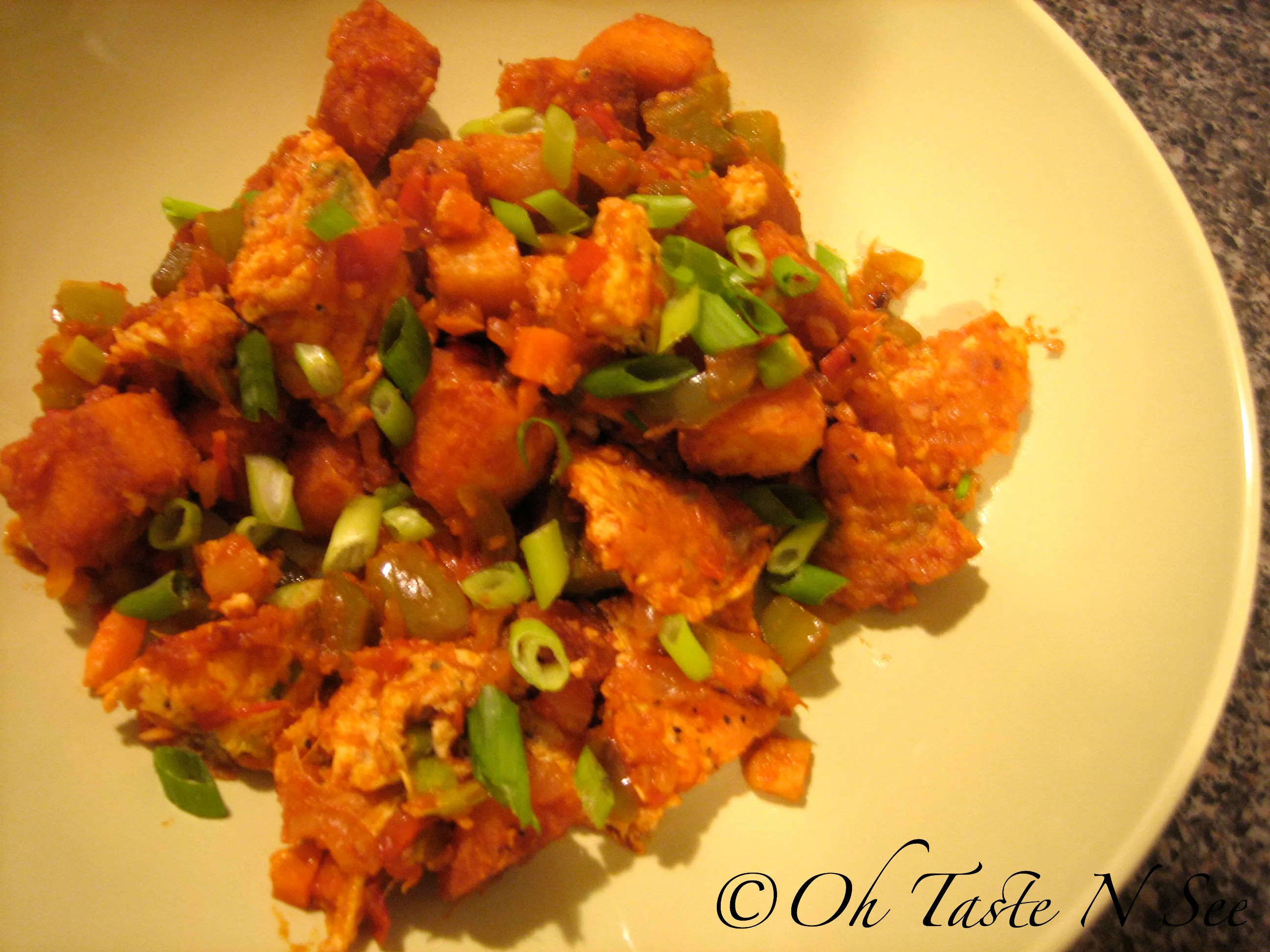 Roasted idly egg fry