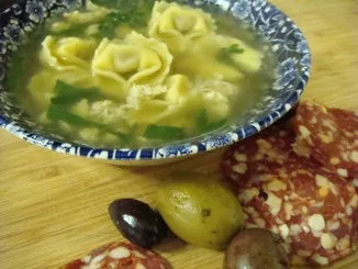 Zuppa stracciatella