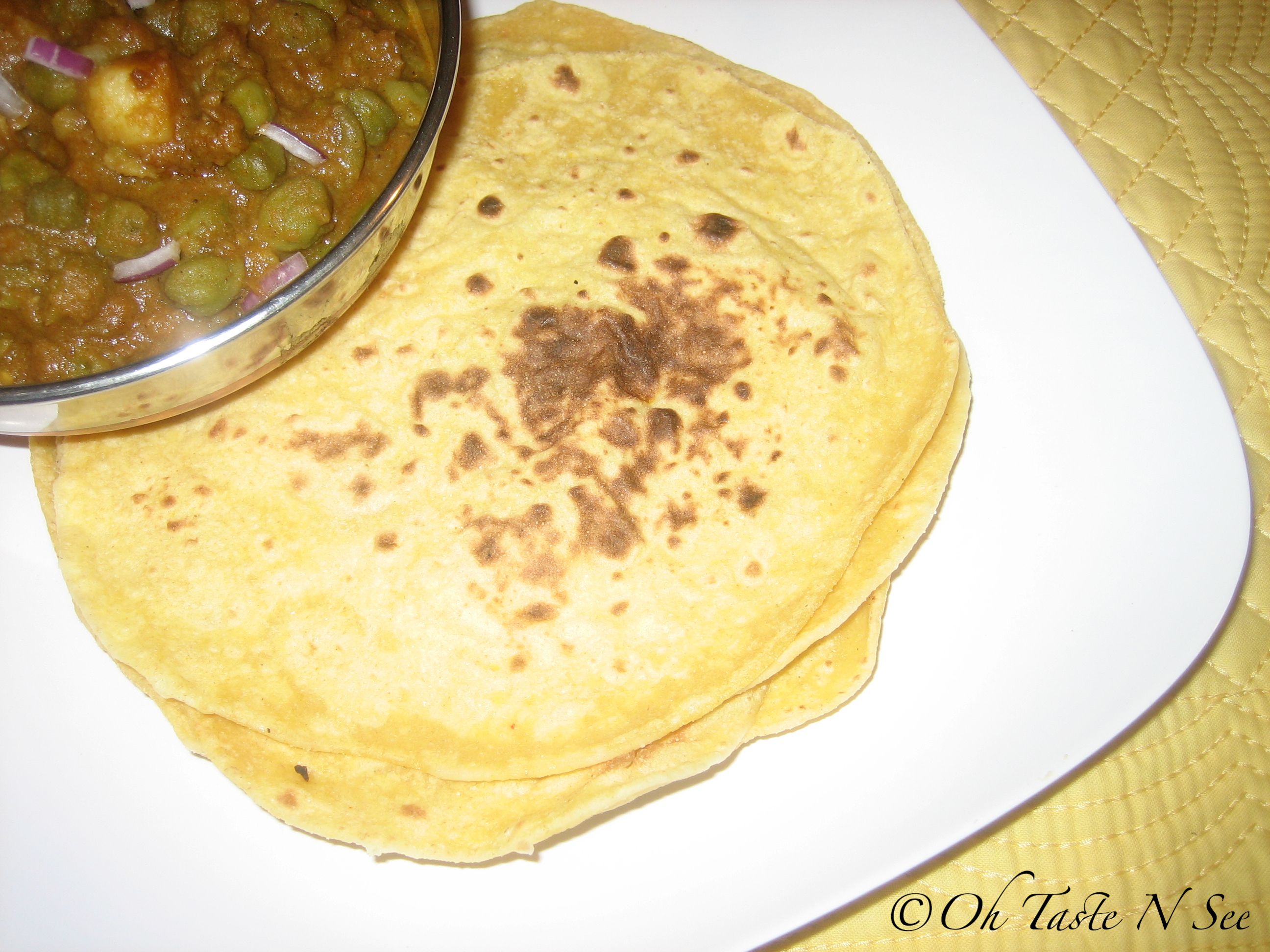 Butternut Squash Paratha