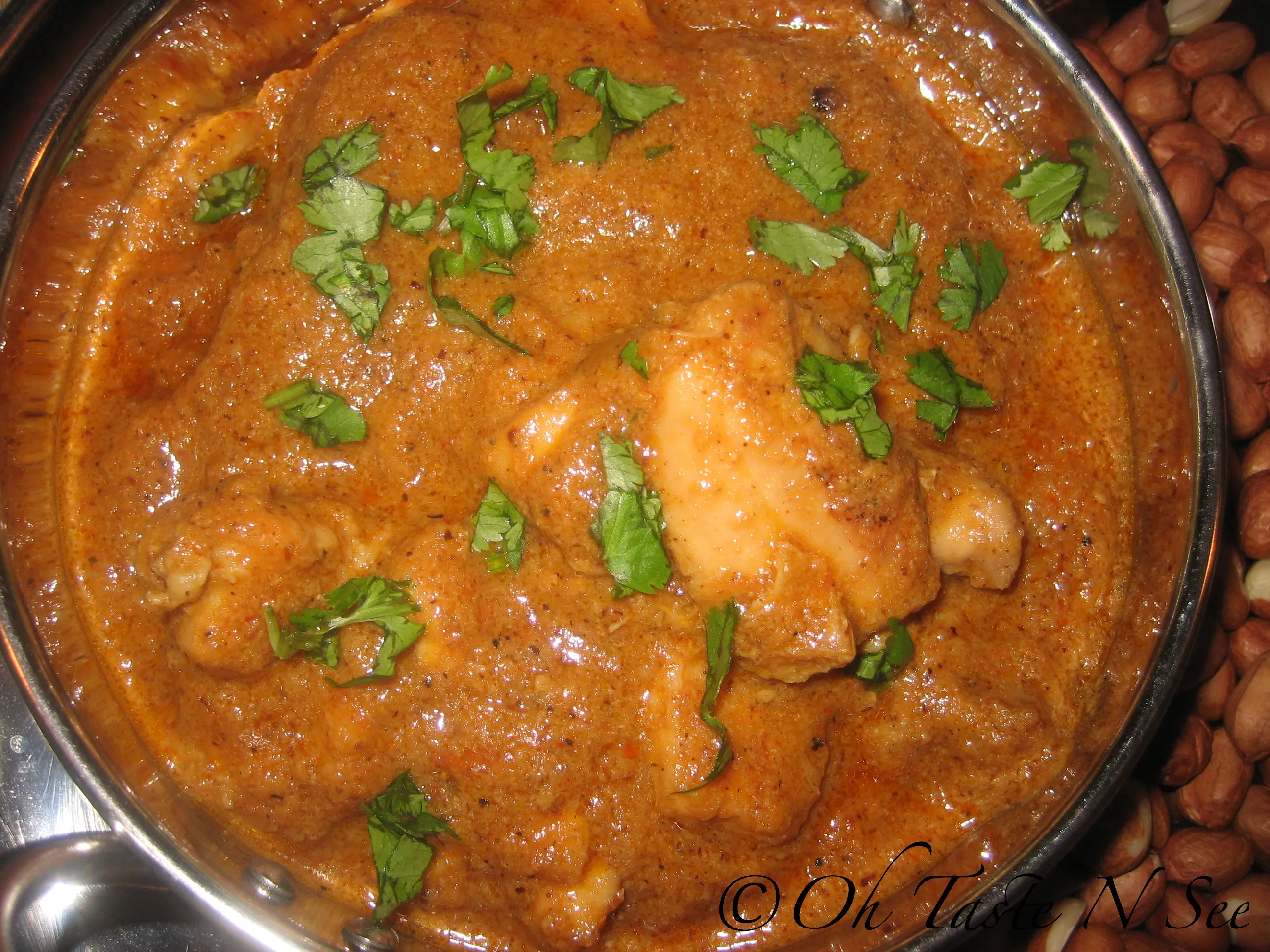 Peanut chicken curry 2