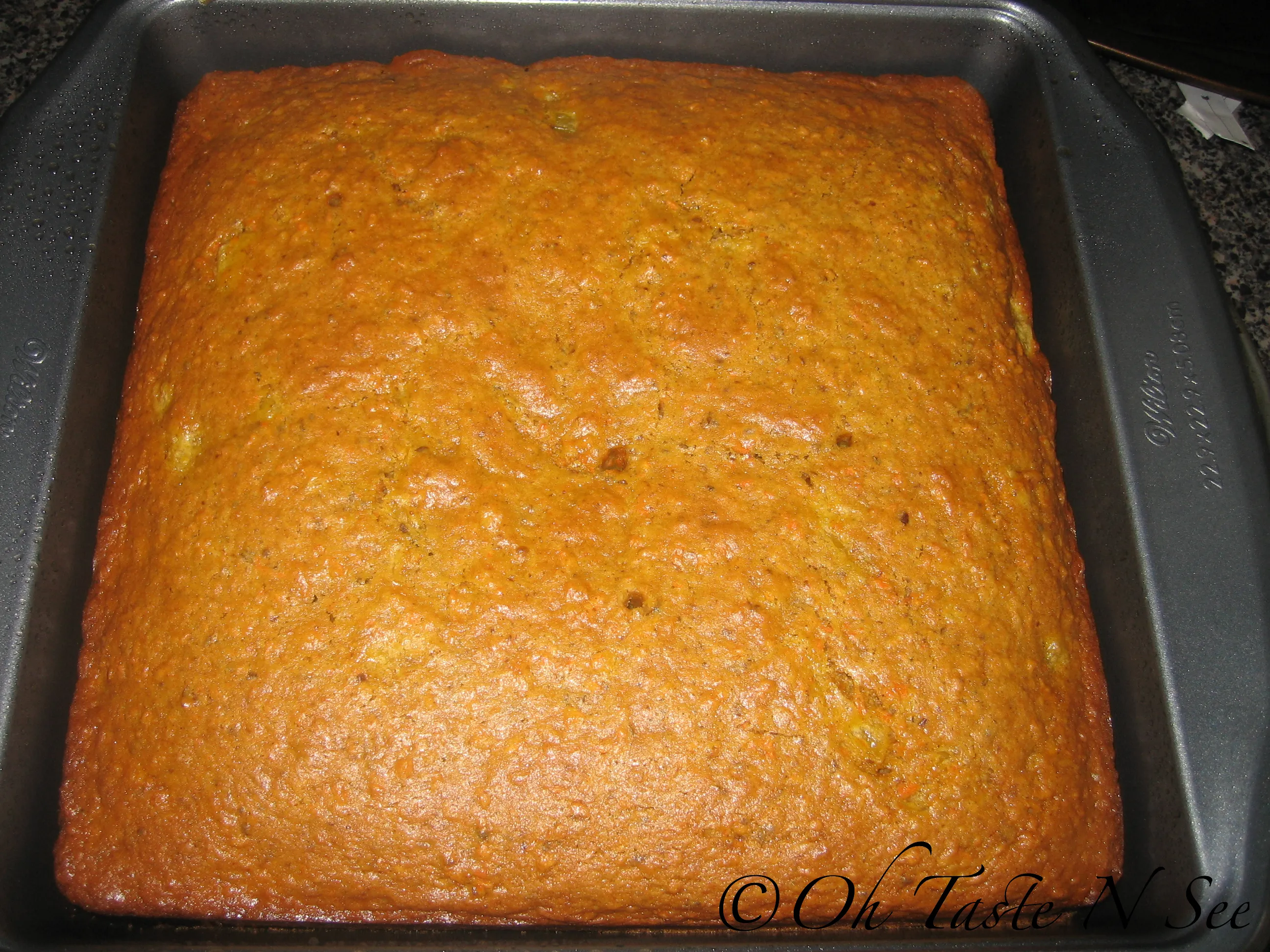 Carrot Pineapple Prune Cake 2