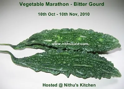 Vegetable Marathon - Bitter Gourd - Event Logo