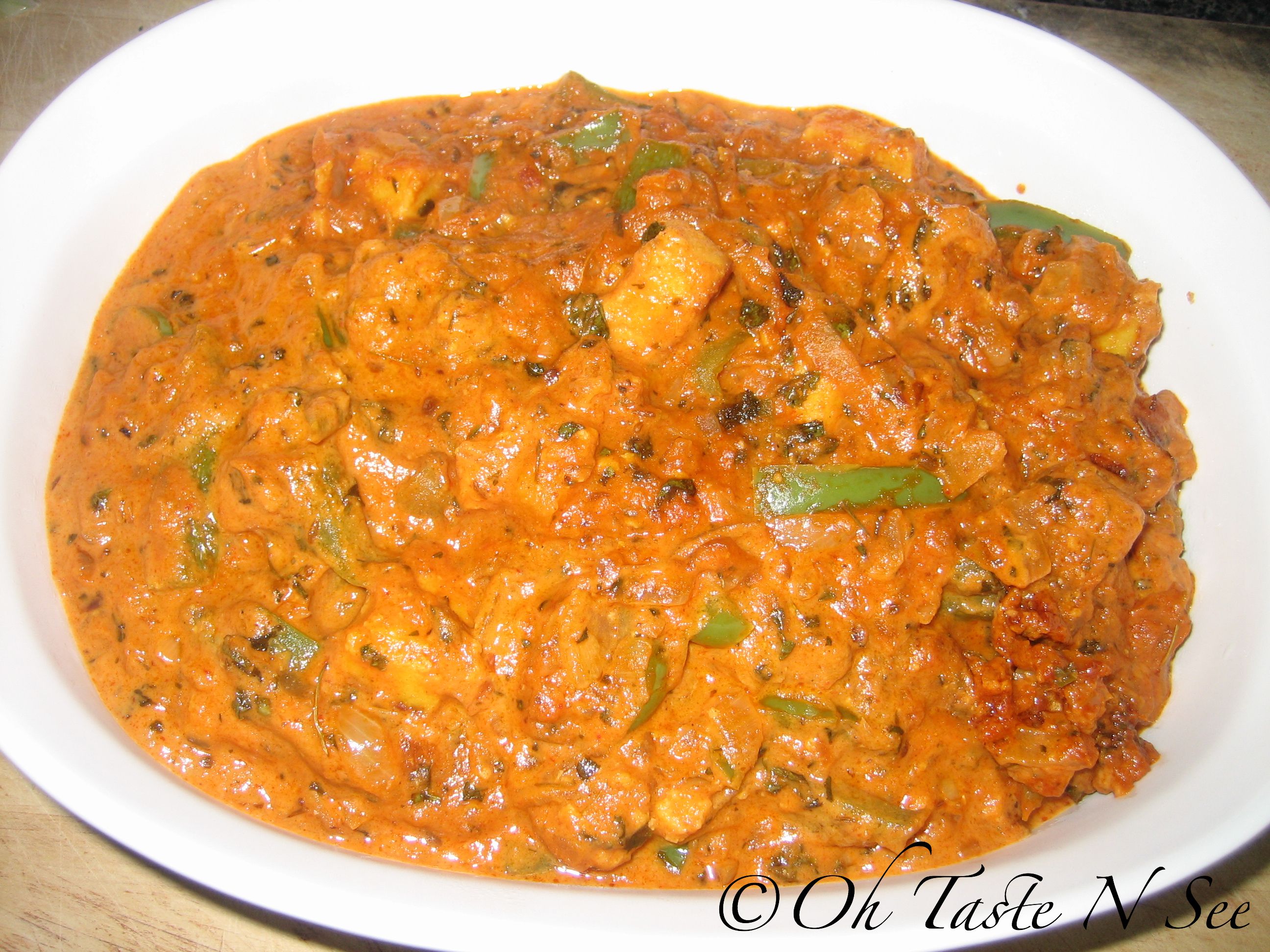 Paneer Tawa Masala