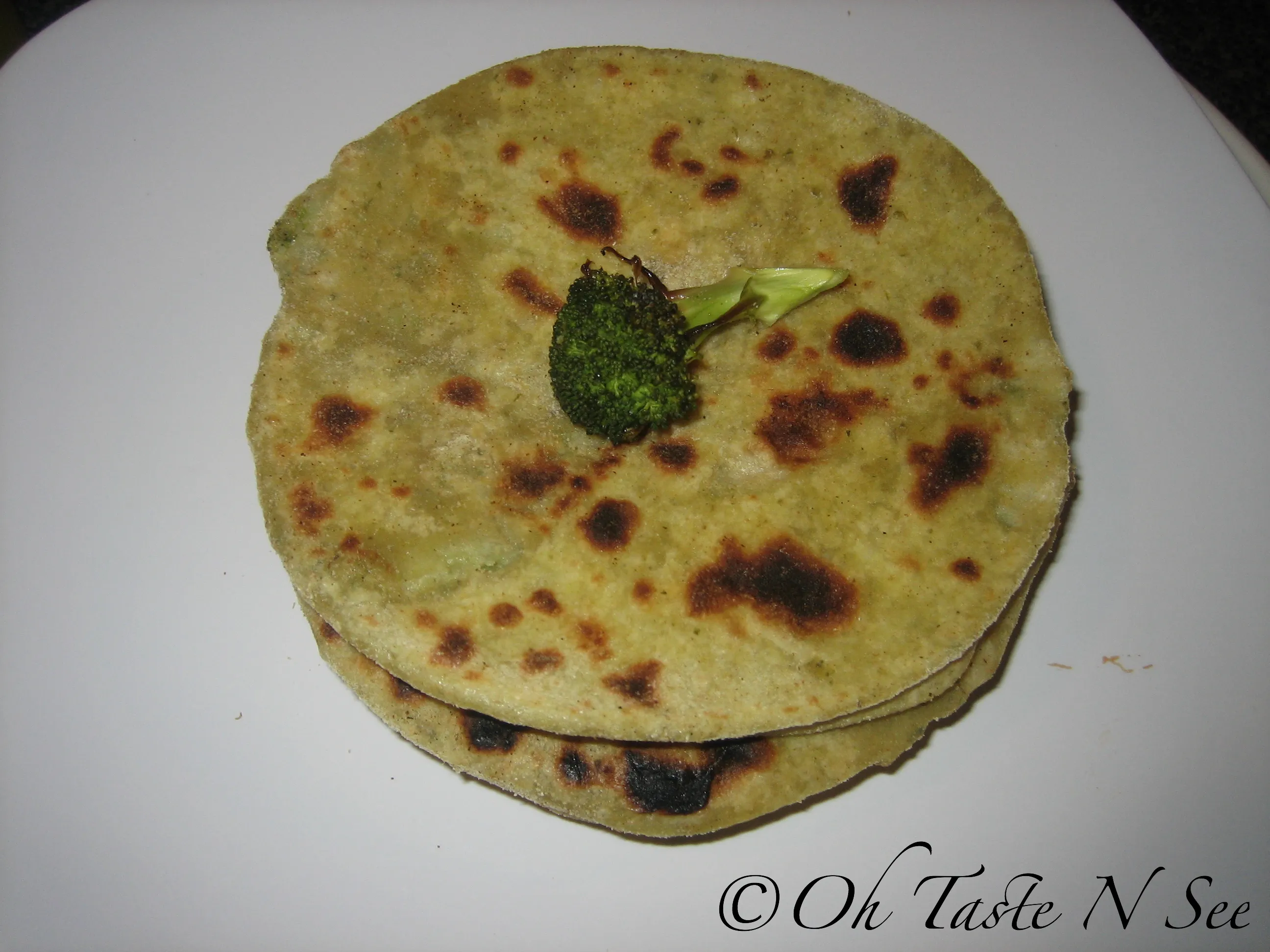Broccoli Aloo Paratha 2
