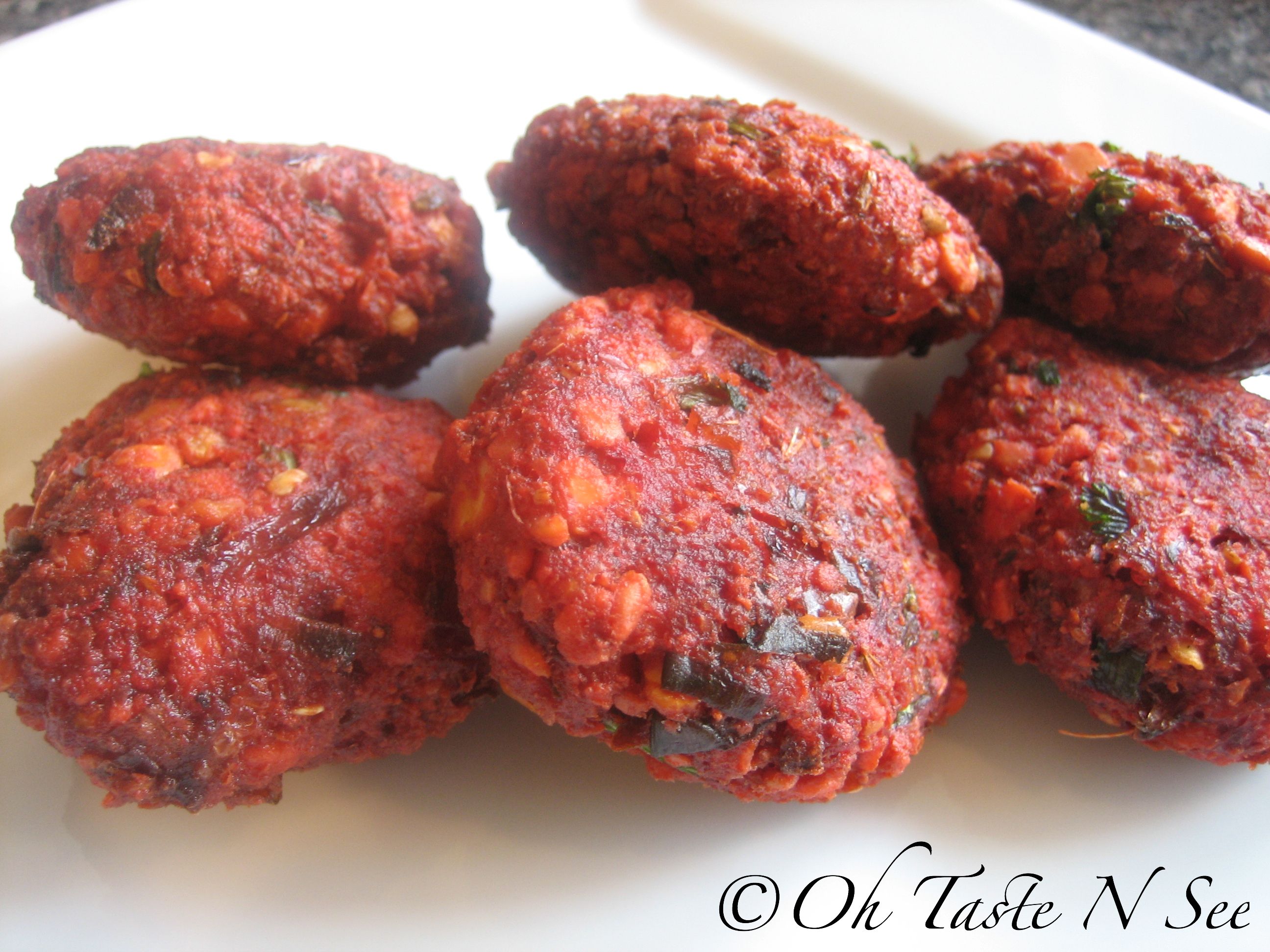 Carrot Beetroot Vadai - Step by Step recipe
