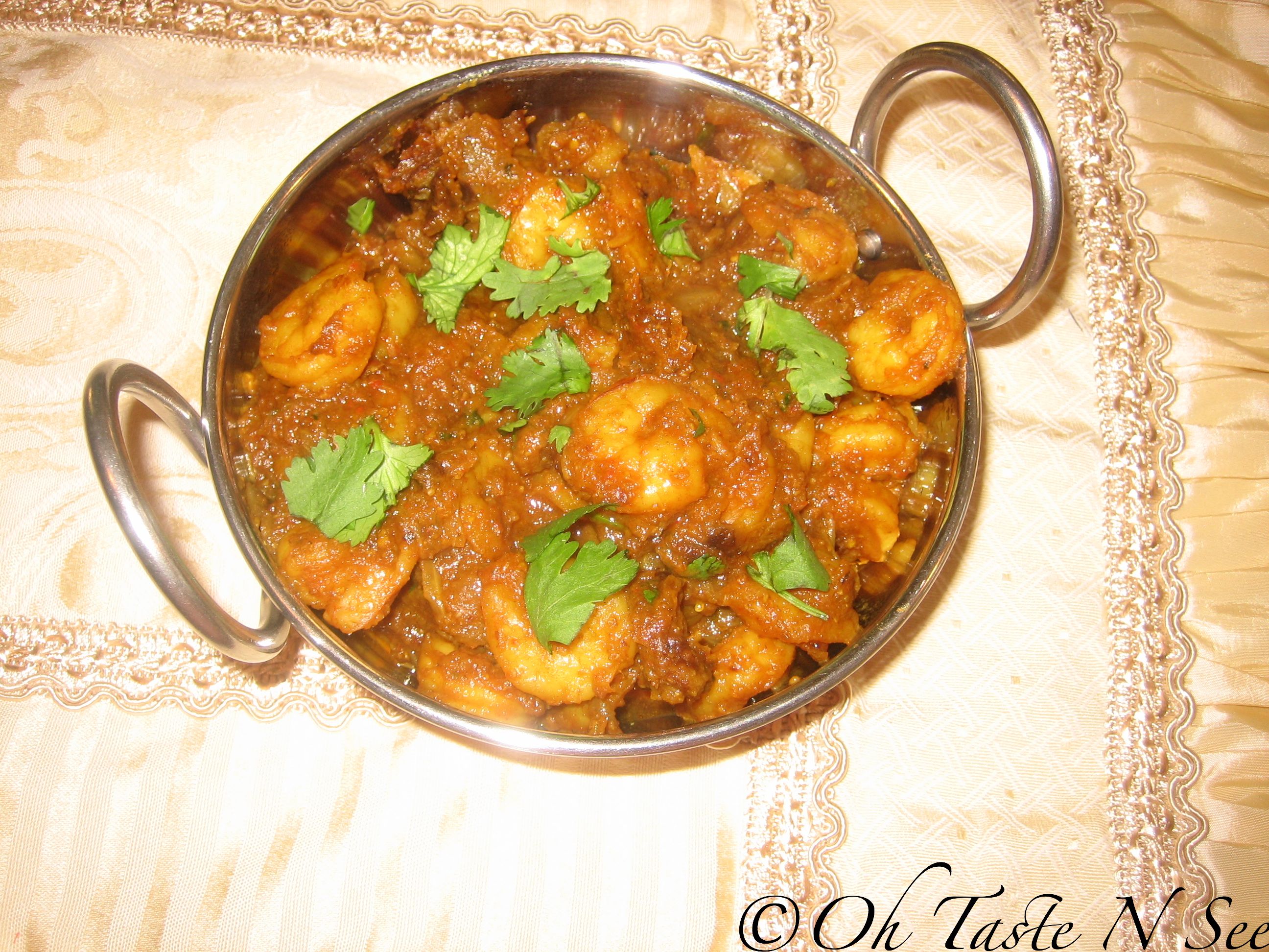 T&T: Goan shrimp masala