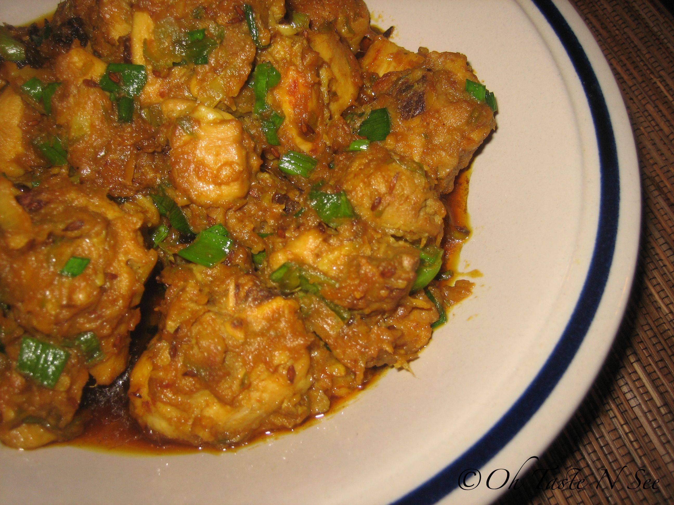 Scallion chicken/Spring Onion Chicken