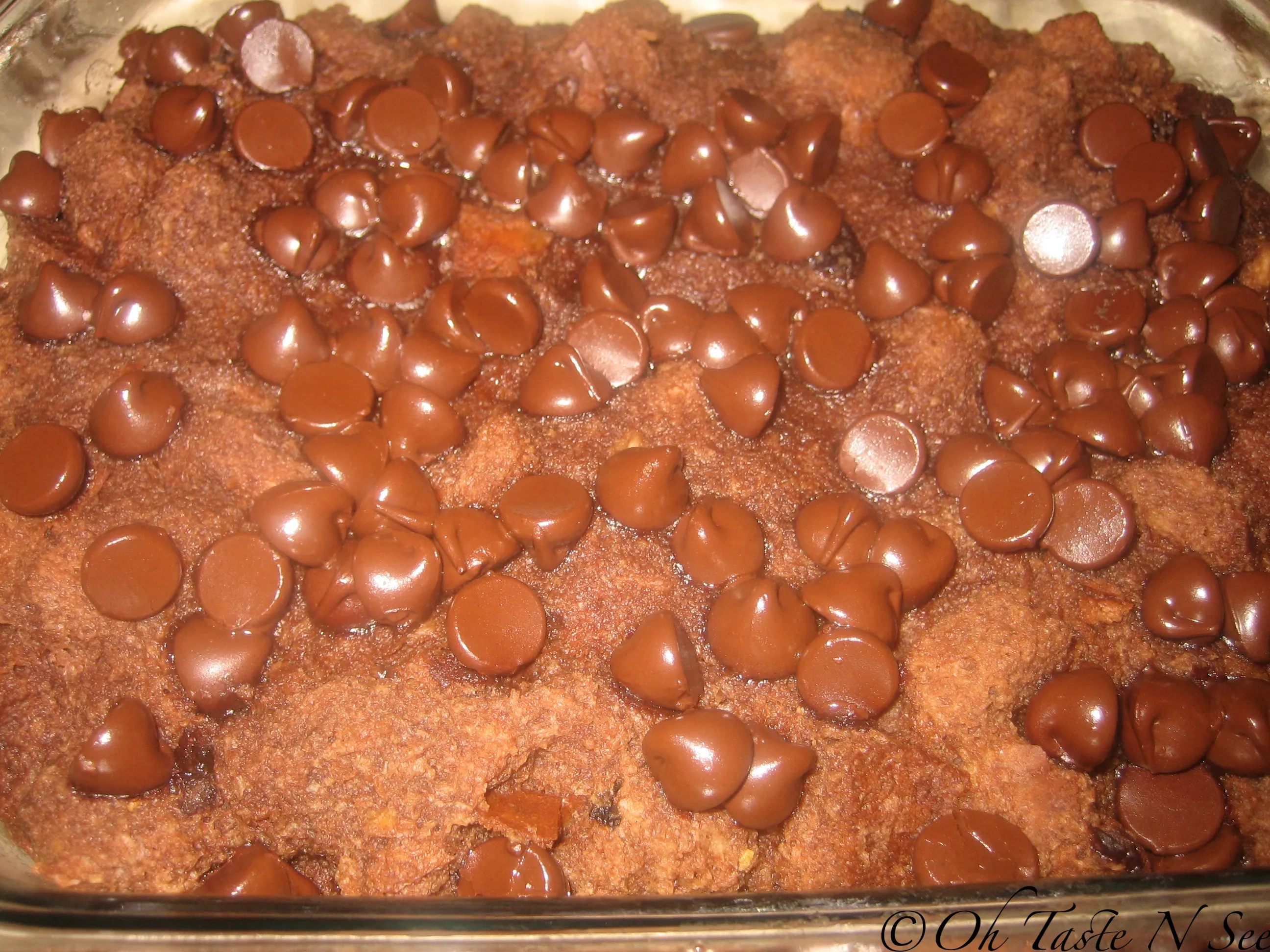 Double chocolate bread pudding 2