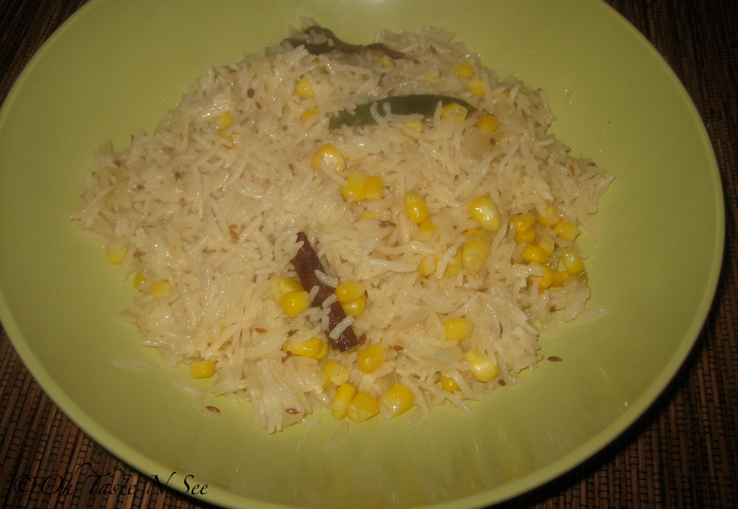 Corn n Cream Pulav