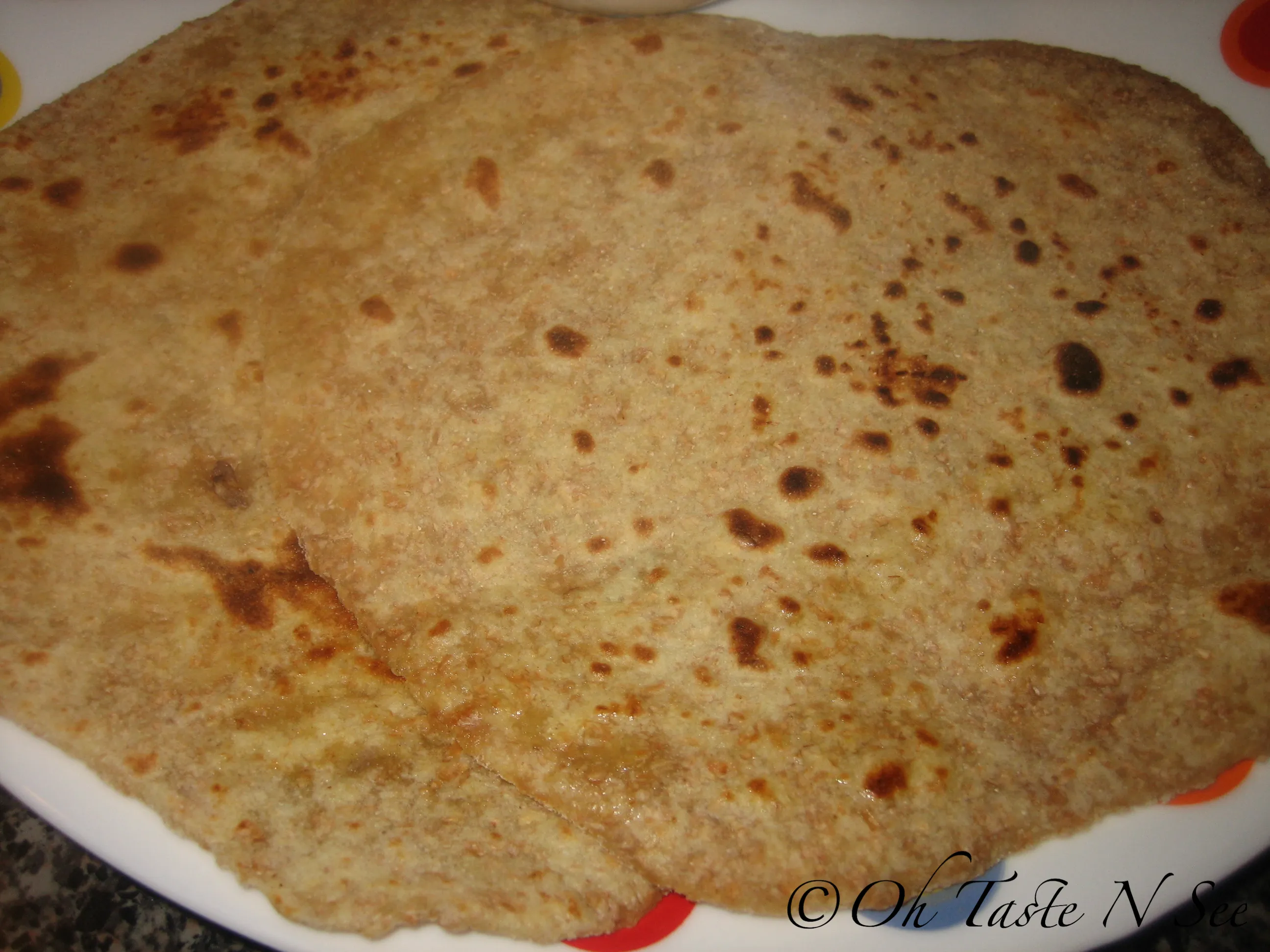 Turnip Wheat Bran Paratha 3