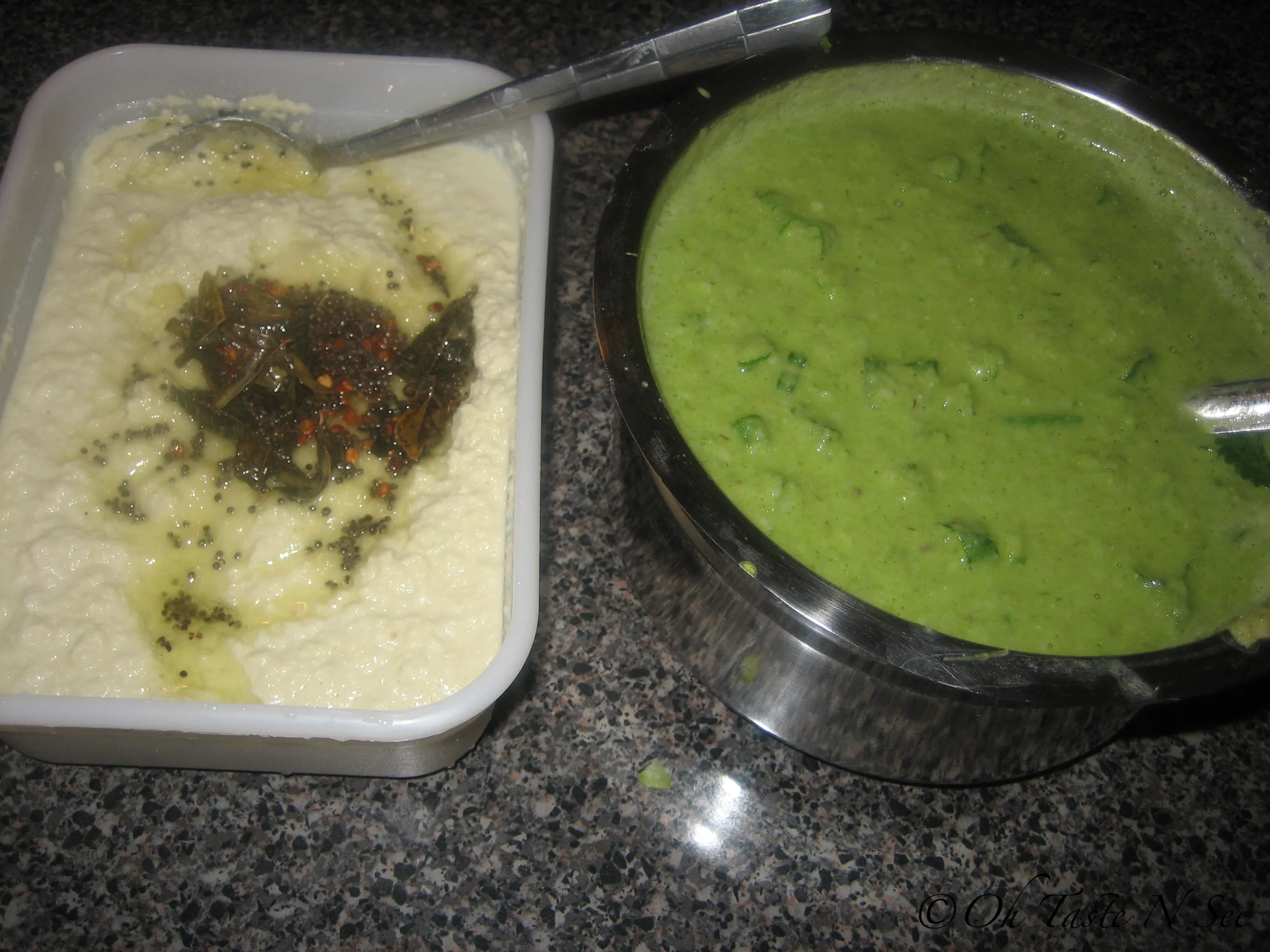 Spinach Scallion Pesarettu 3