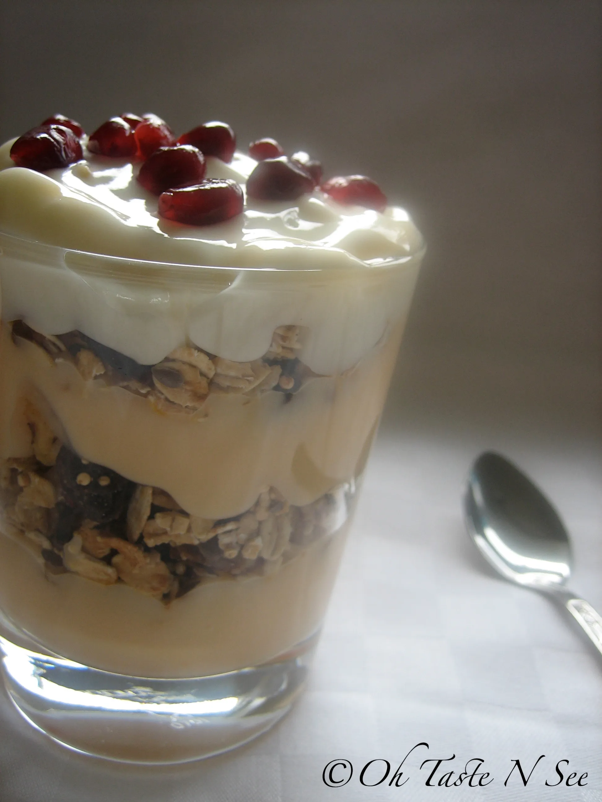 Pomegranate Granola Breakfast Parfait 3