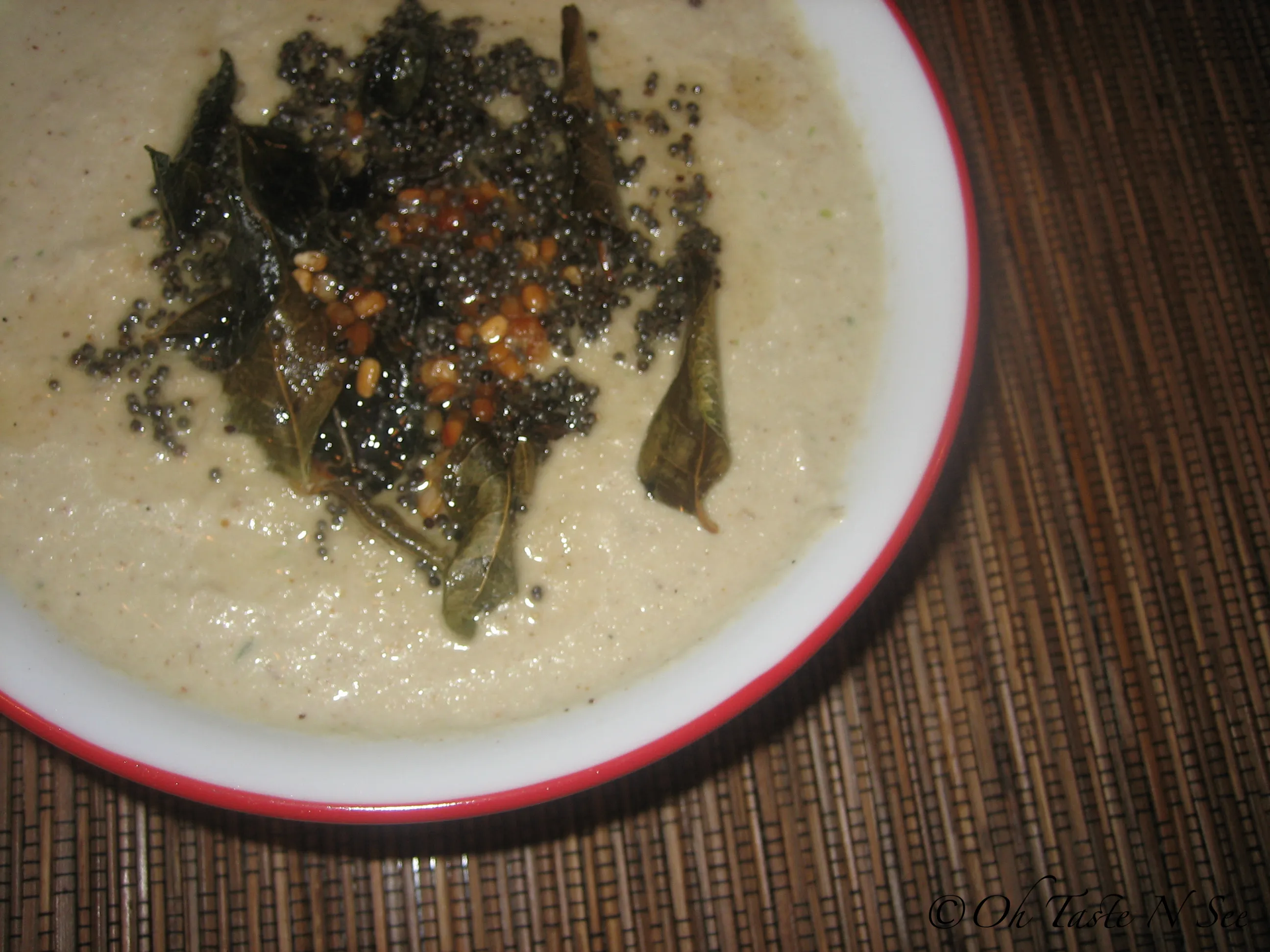 Ginger Peanut chutney 2