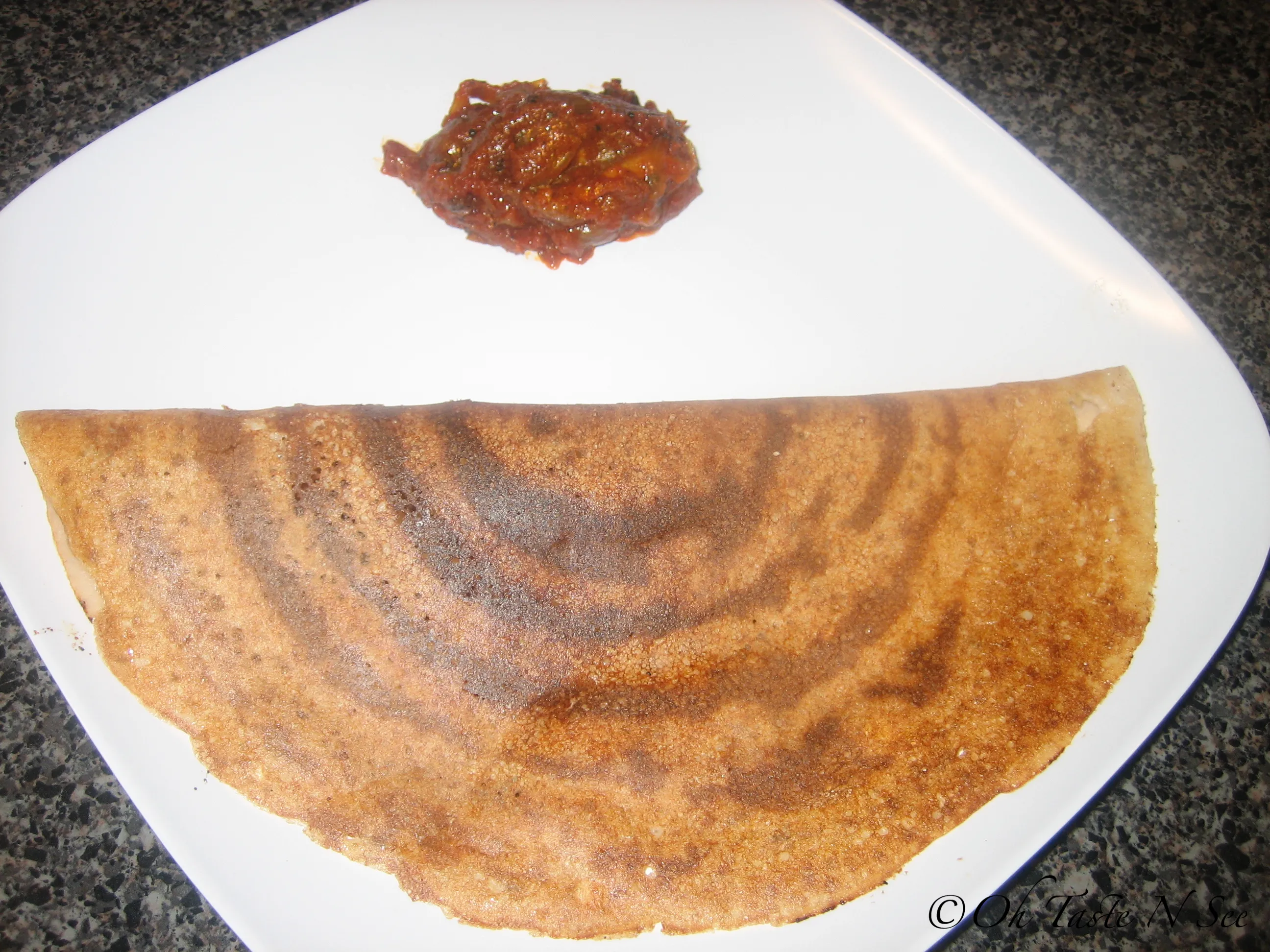 Brown rice dosa 2