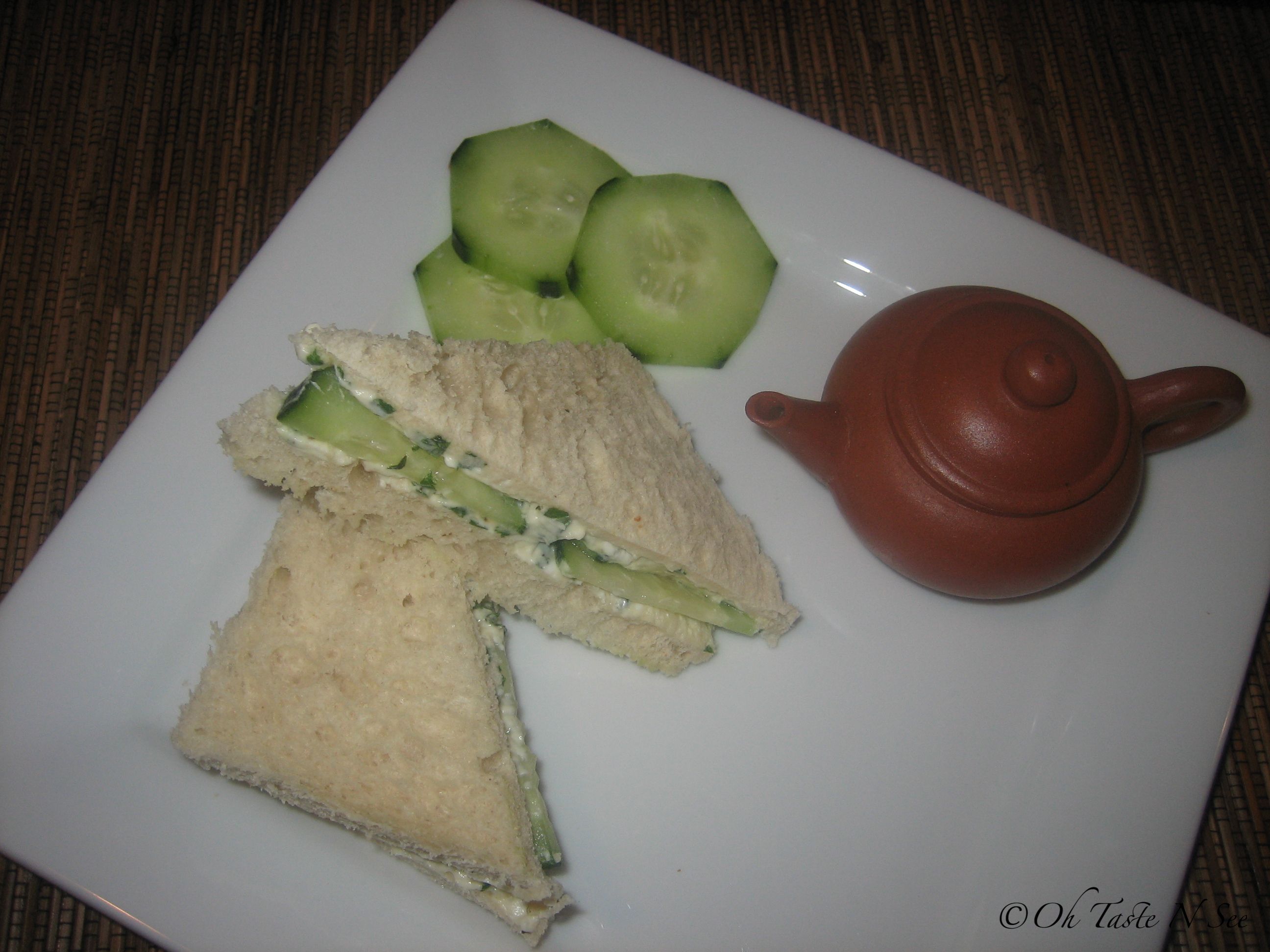 English Tea Party - Cucumber sandwiches