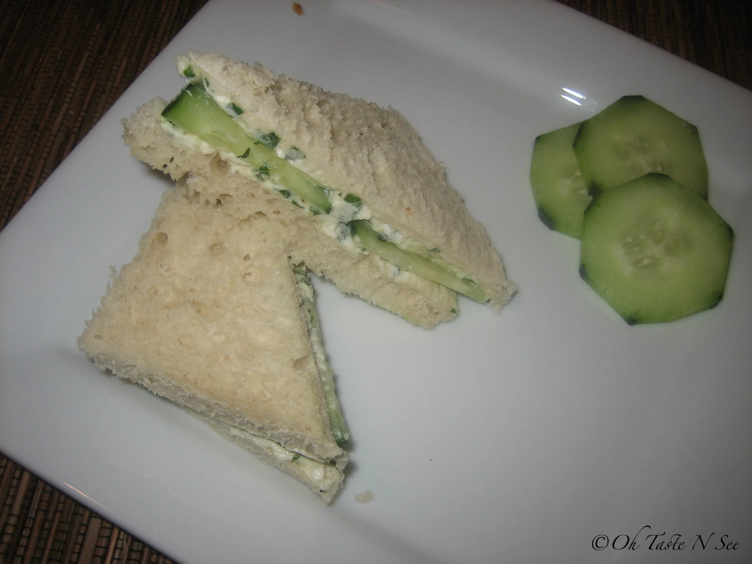 Cucumber sandwiches 2
